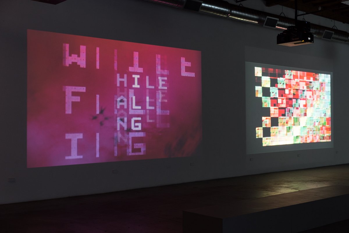   Poemfield  Installation View The Box, 2014  Photo: Fredrik Nilsen 