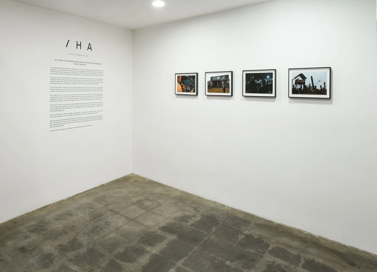   Institute for Human Activities: A Capital Accumulation Program  Installation View   Photo: Fredrik Nilsen 