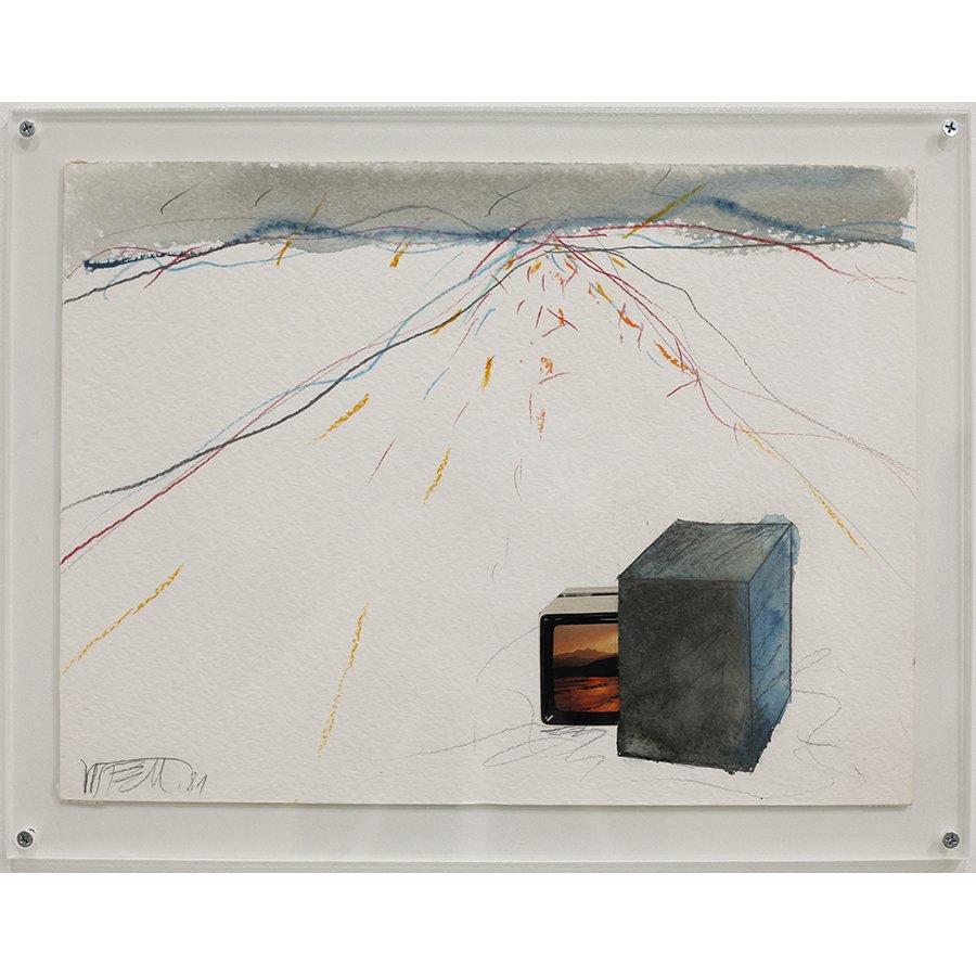  Wolf Vostell  Endogene Depression , 1981  Photo courtesy of the Wolf Vostell Estate and The Box, LA 