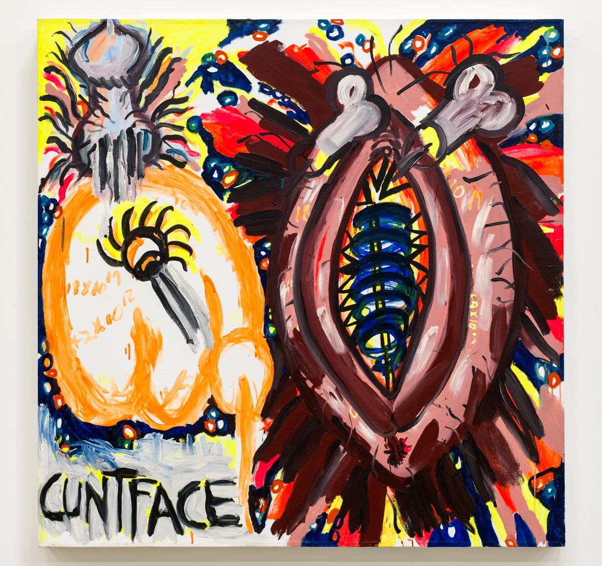  Judith Bernstein  Birth of the Universe #9: Cuntface , 2013 Photo: Fredrik Nilsen 