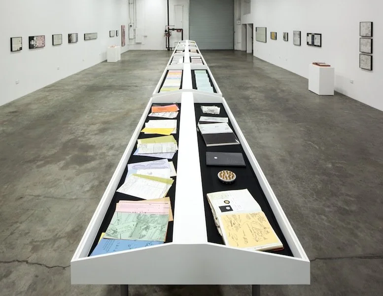   XEROX: Barbara T. Smith 1965-66  Coffins Installation View The Box, 2013  Photo: Fredrik Nilsen 