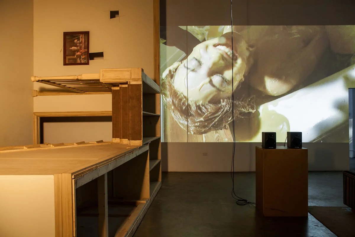   Rebel Dabble Babble  Installation View The Box, 2012  Photo: Fredrik Nilsen 