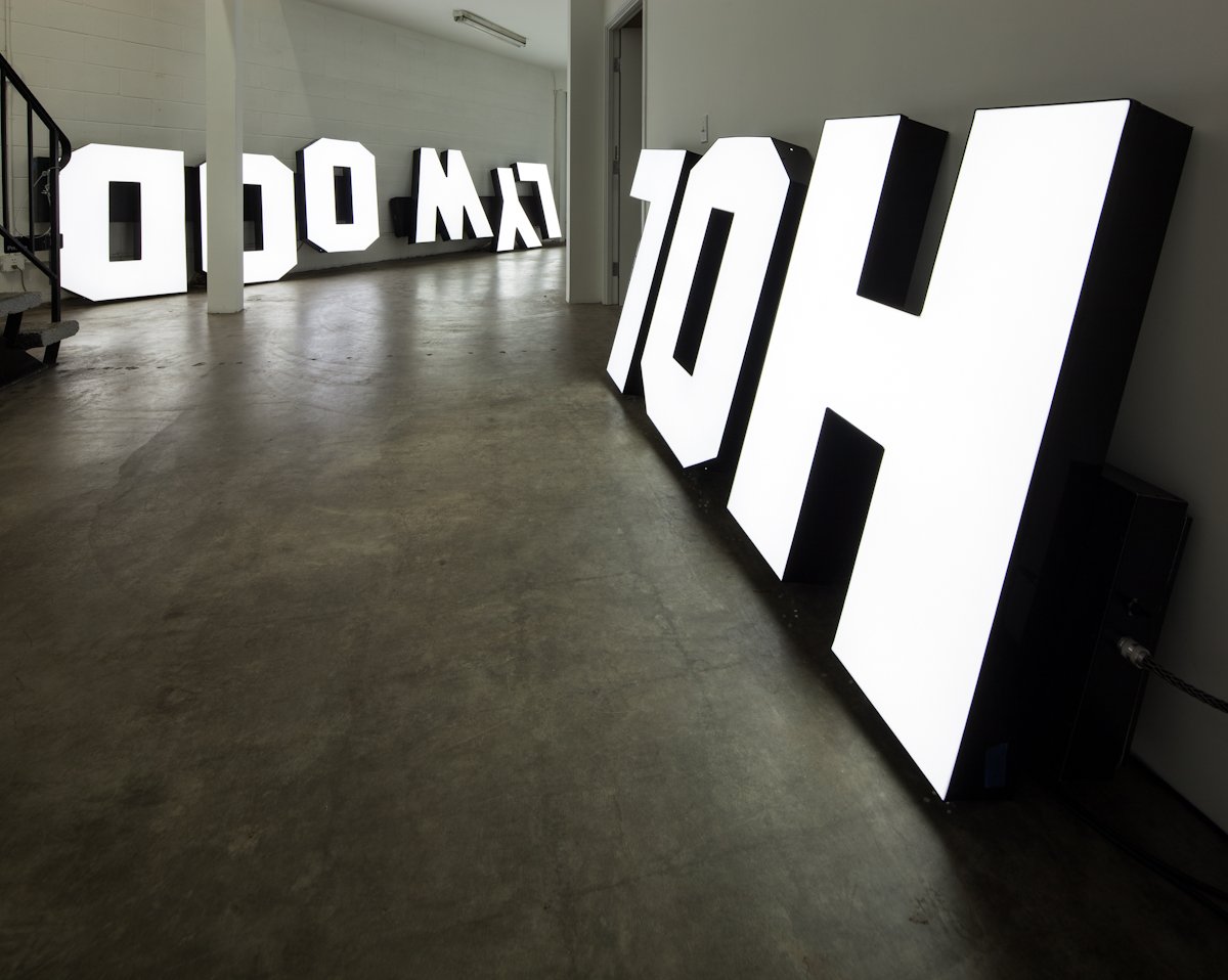   Rebel Dabble Babble  Installation View The Box, 2012  Photo: Fredrik Nilsen 