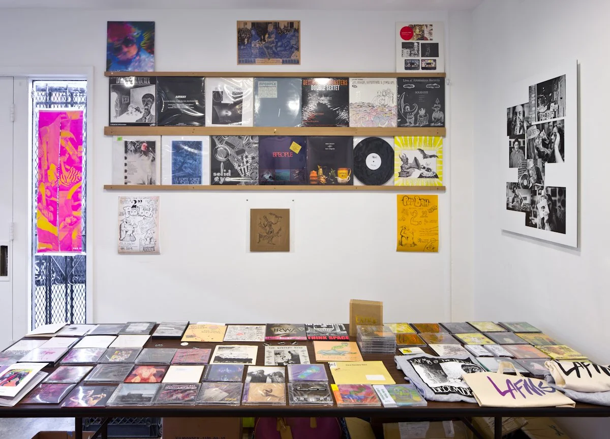 Detail of PooBah Records Pop Up store Installed during the duration of the exhibition The Box, 2012  Photo: Fredrik Nilsen 