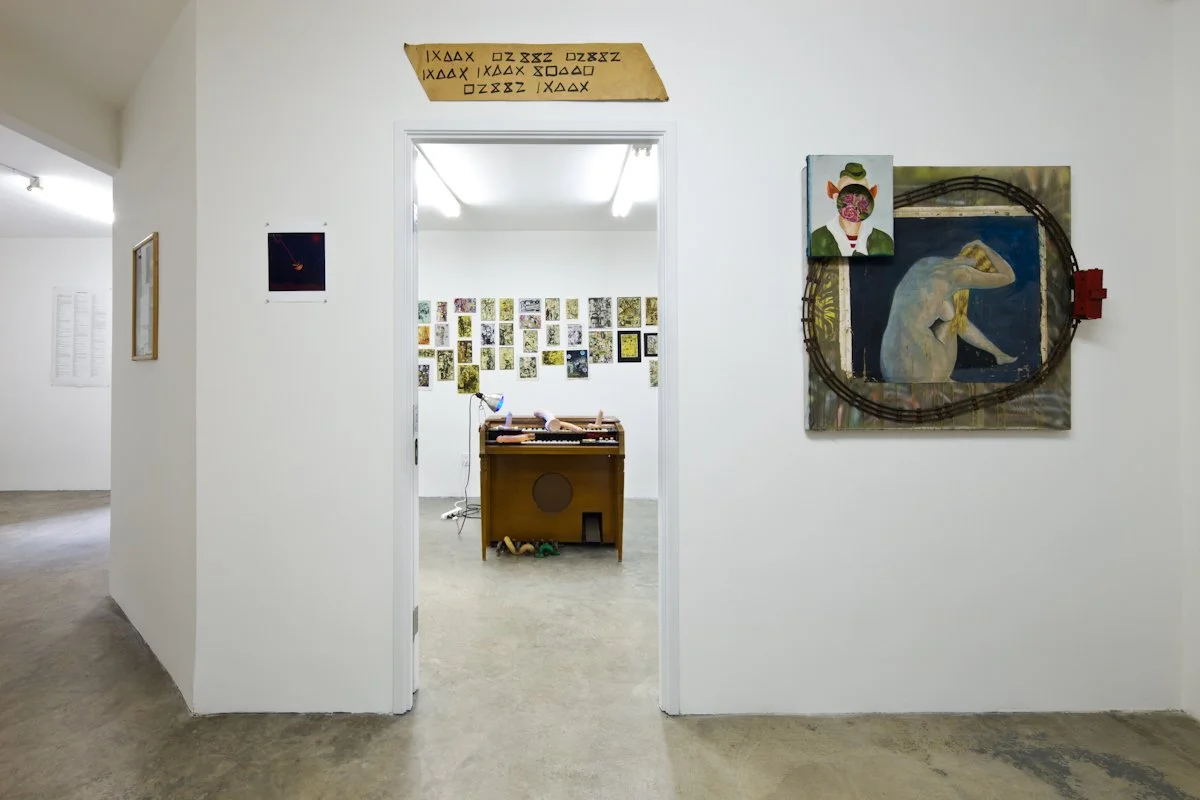  Los Angeles Free Music Society  1972-2012: Beneath the Valley of the Lowest Form of Music  Installation View The Box, 2012  Photo: Fredrik Nilsen  Photography © Fredrik Nilsen Studio 