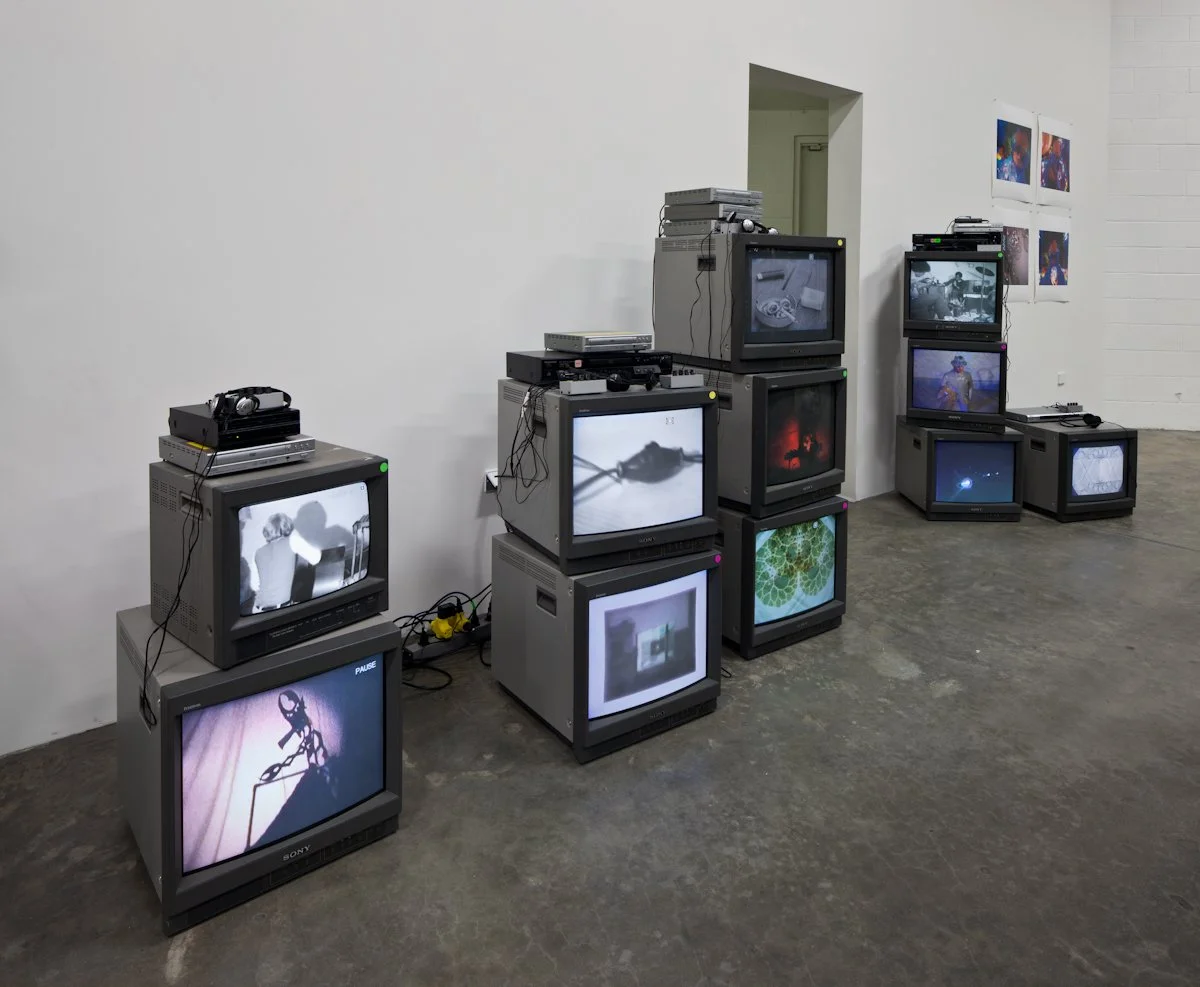  Los Angeles Free Music Society  1972-2012: Beneath the Valley of the Lowest Form of Music  Installation View The Box, 2012  Photo: Fredrik Nilsen 