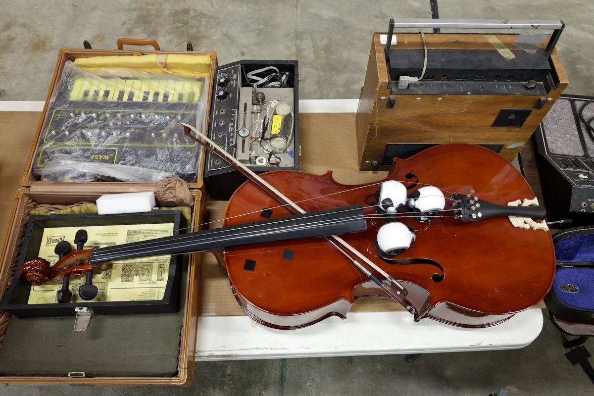  Los Angeles Free Music Society  1972-2012: Beneath the Valley of the Lowest Form of Music  Installation View The Box, 2012  Photo: Fredrik Nilsen 