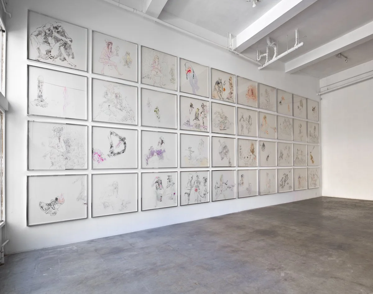  40 Drawings 2011 Installation View  Photography © Fredrik Nilsen Studio 