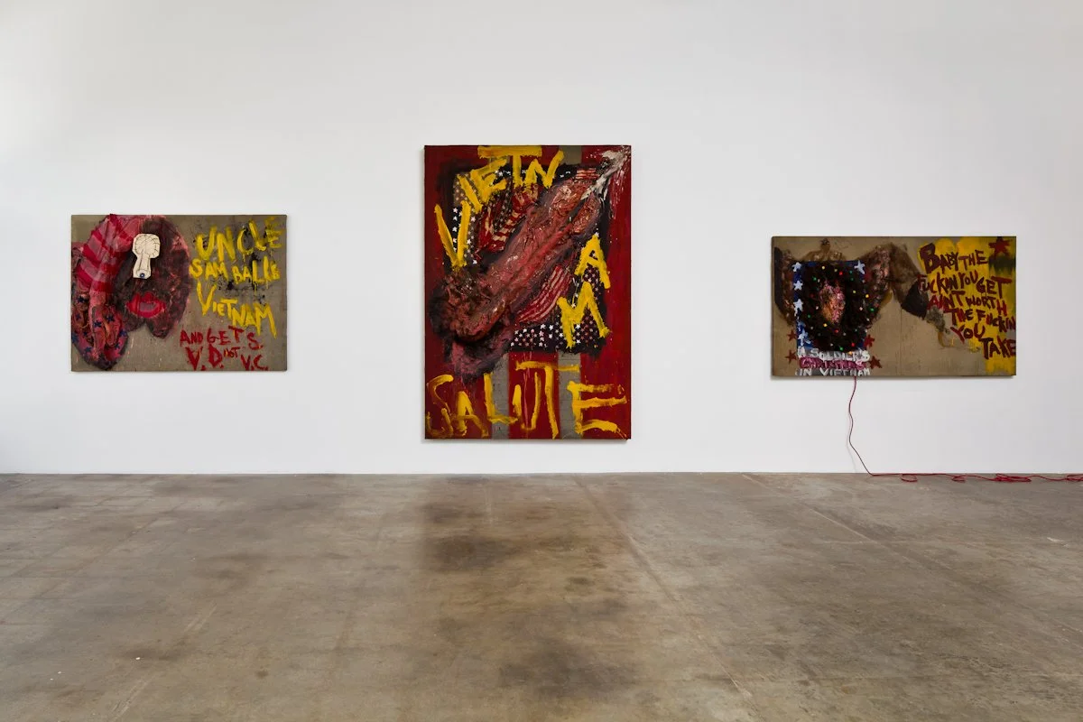  Fuck Vietnam (Early Paintings of Judith Bernstein) 2011 Installation View  Photography © Fredrik Nilsen Studio 