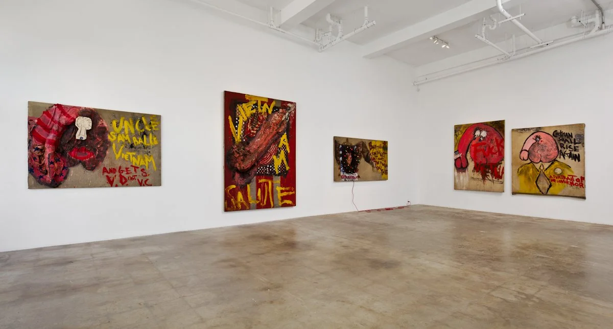  Fuck Vietnam (Early Paintings of Judith Bernstein) 2011 Installation View  Photography © Fredrik Nilsen Studio 