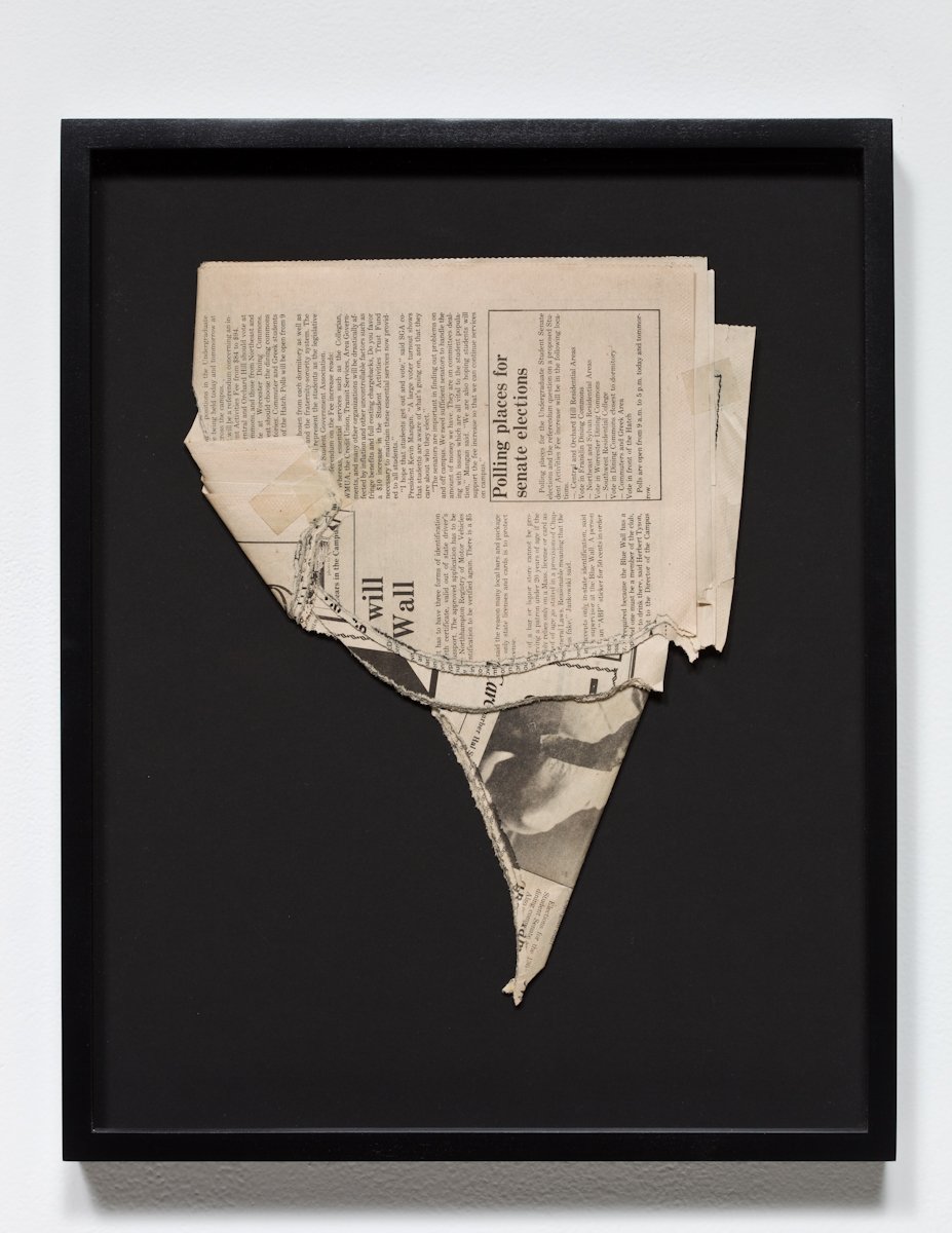 Newspaper Collage October 3, 1981 Photo: Fredrik Nilsen 