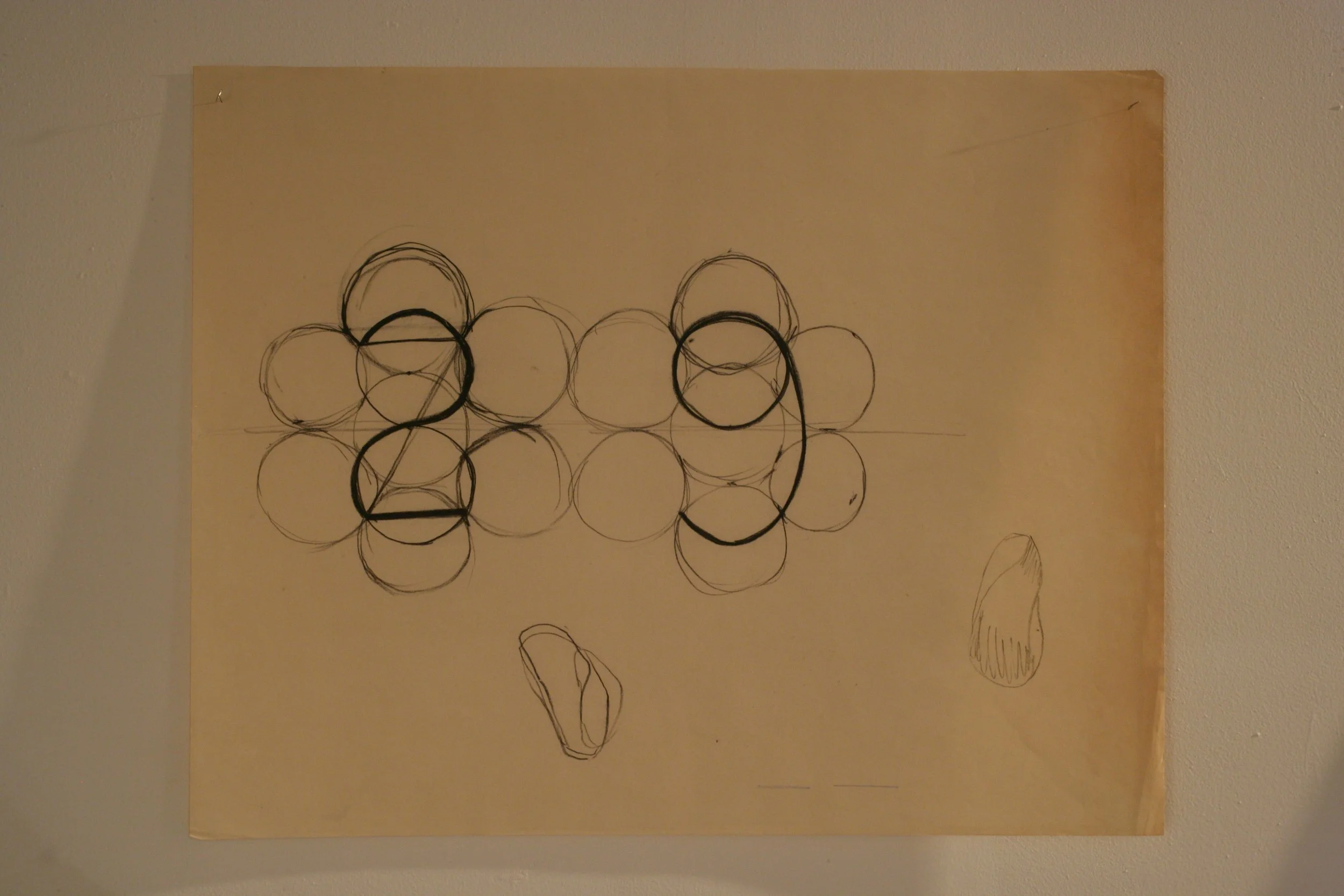  Circle Drawings 1973 Photo: Fredrik Nilsen 