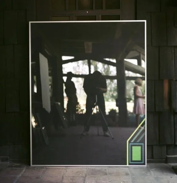  Photos of Black Glass Paintings 1965 Image Courtesy of the artist and the Box 