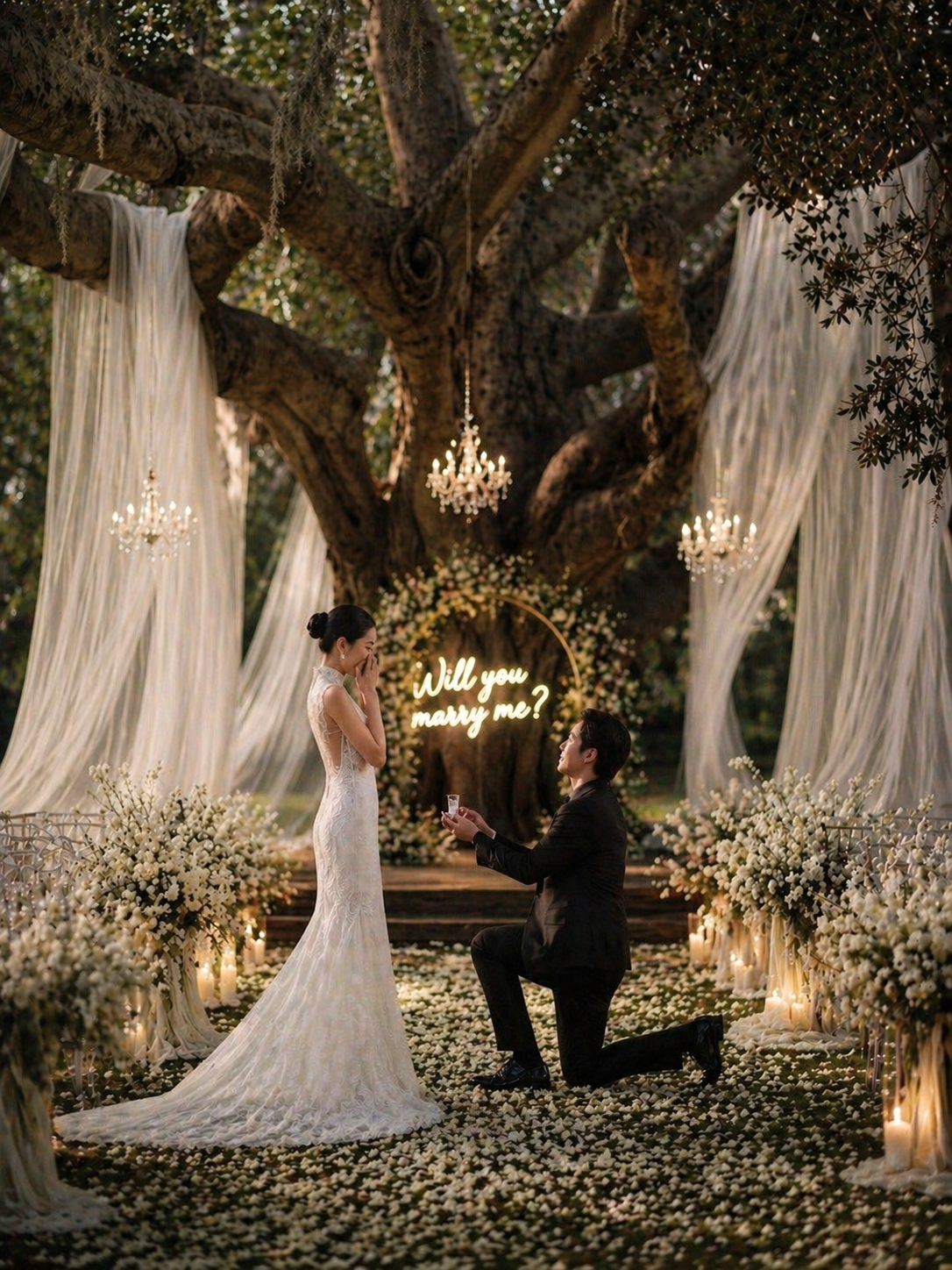 A Glimpse of Twilight Oak
