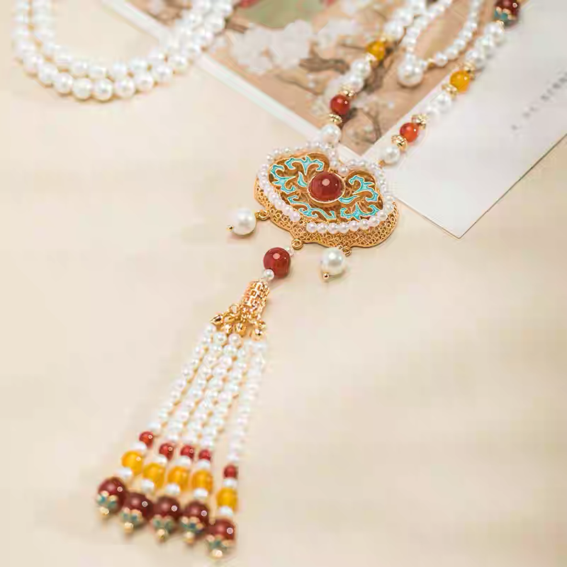 Agate Shell Pearl Long Yingluo - 