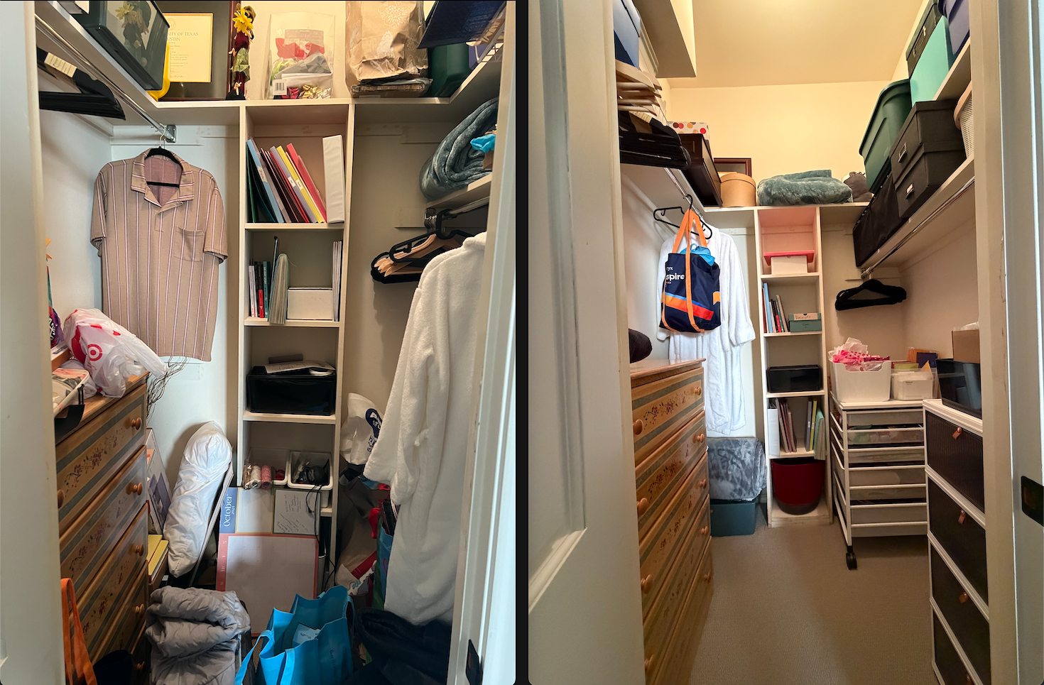 Guest Bedroom Closet Declutter