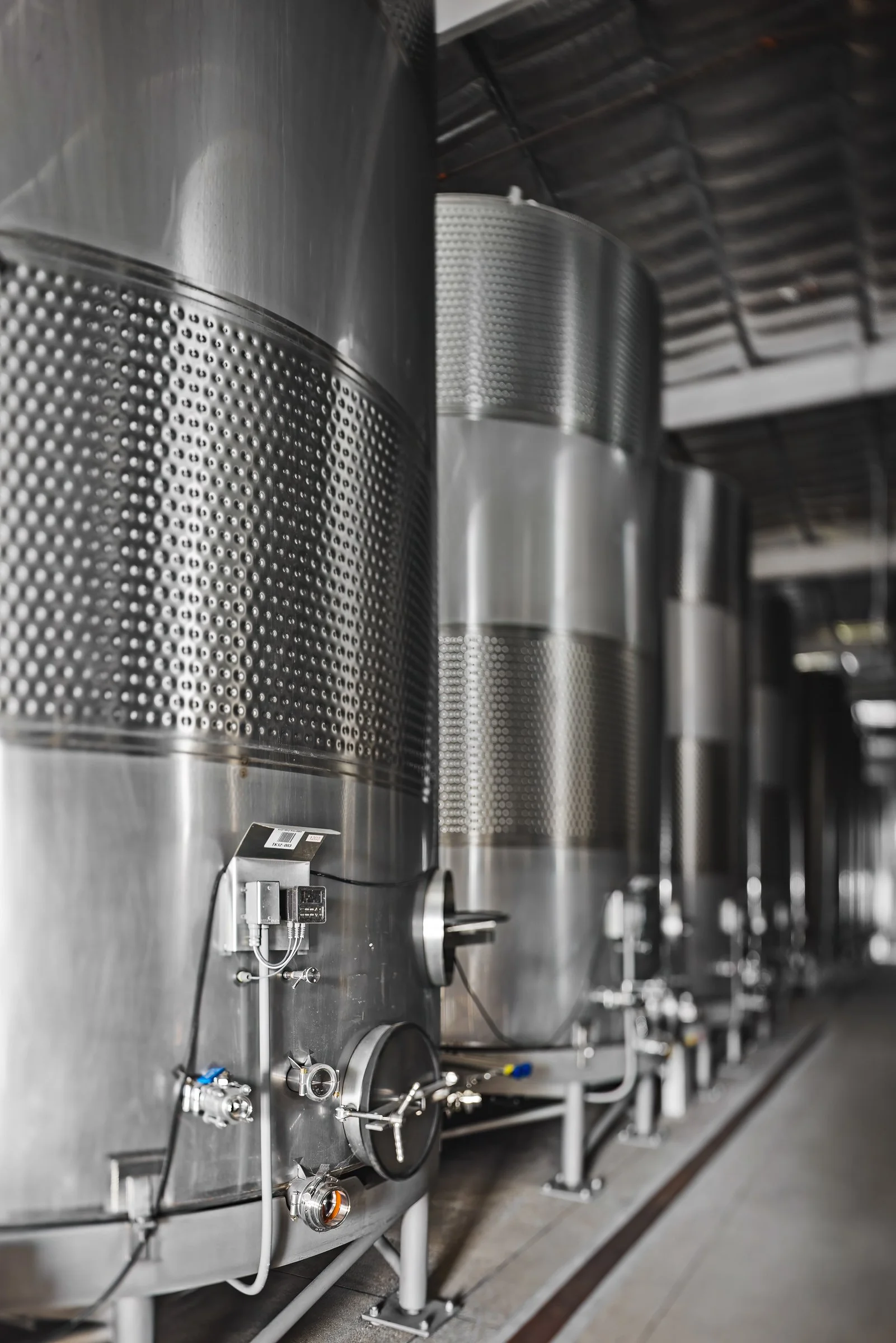 State-of-the-art equipment for custom crush and beverage production.