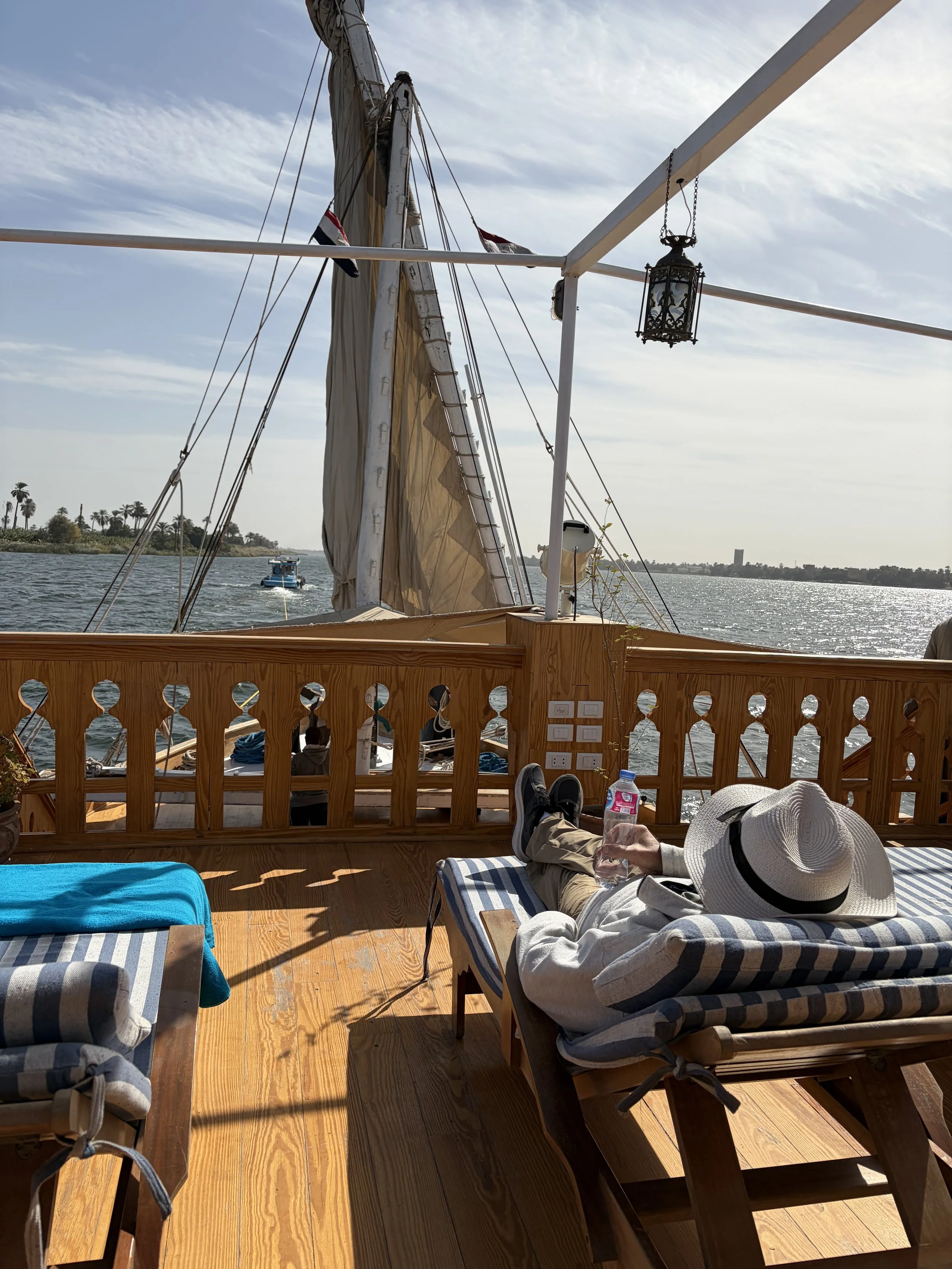 The Felucca and the Dahabiya: Sailing the Nile Like You're Traveling the Economy