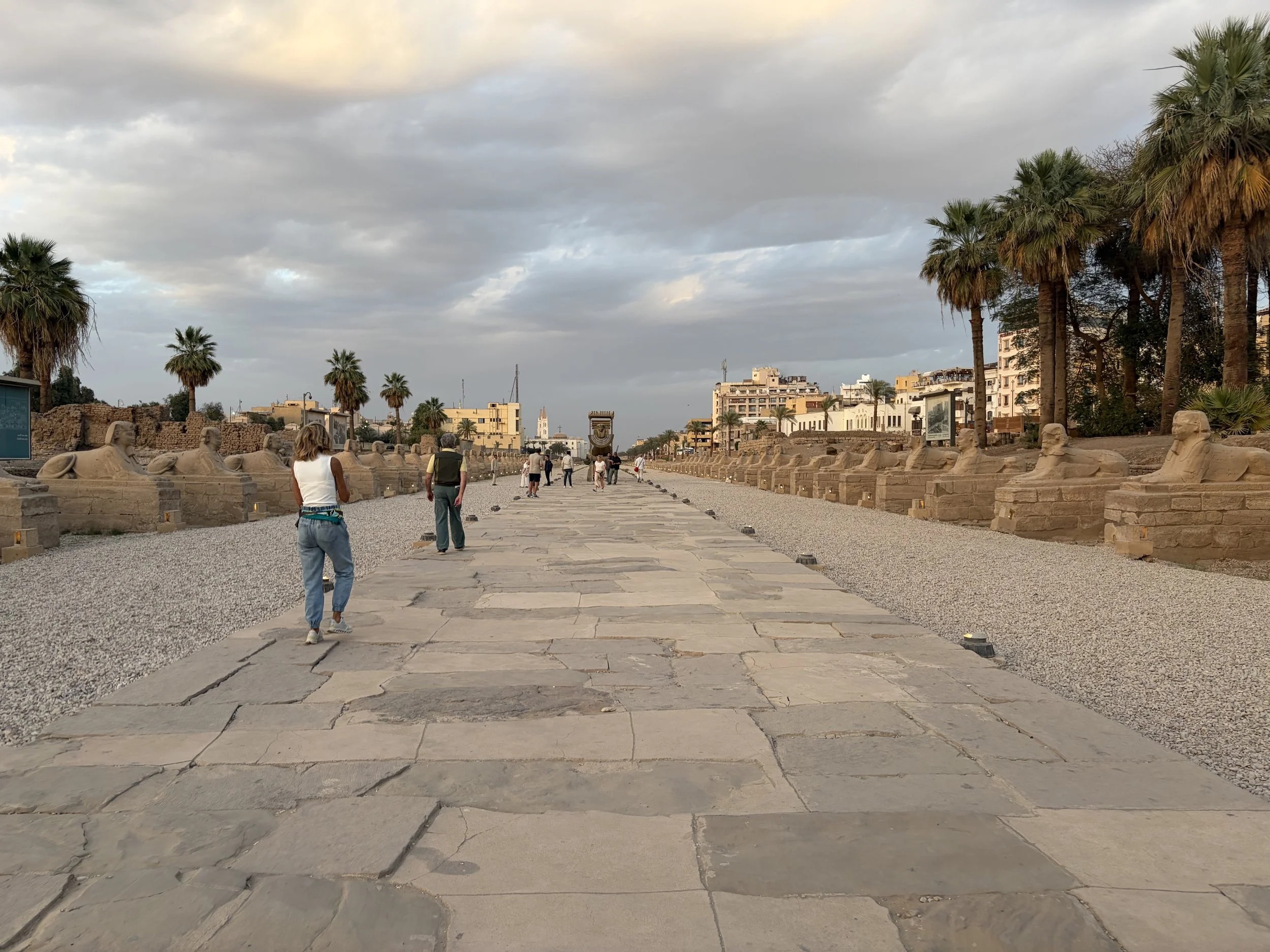The Sphinx Avenue: Walking Through Restored History
