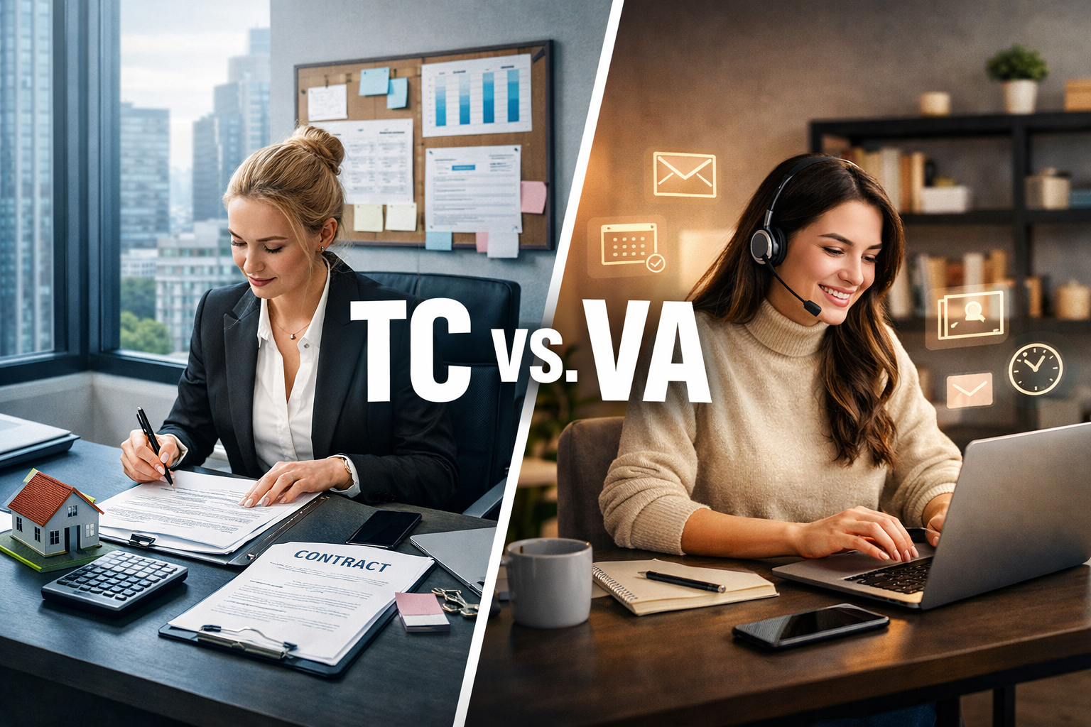 Transaction Coordinator vs. Virtual Assistant: What's the Real Difference?