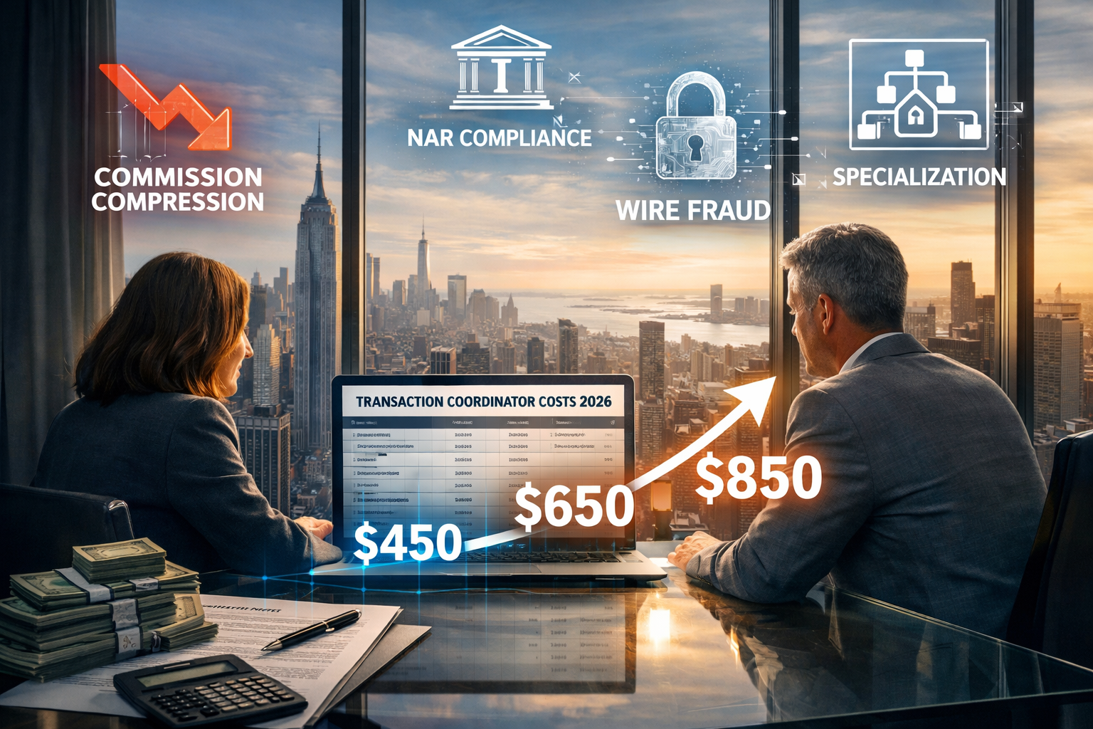 How Much Does a Transaction Coordinator Cost in 2026?