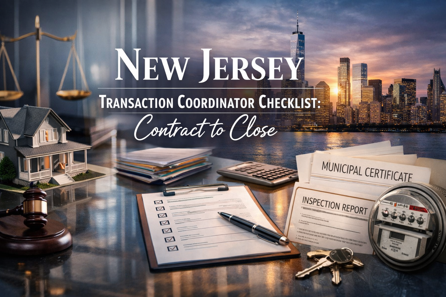 New Jersey Transaction Coordinator Checklist: Contract to Close