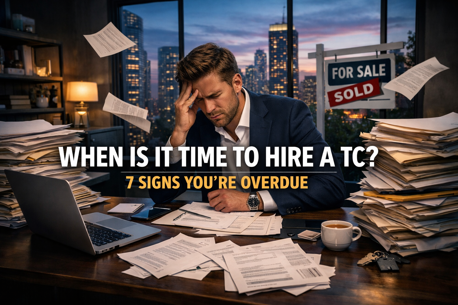 When Is It Time to Hire a TC? 7 Signs You're Already Overdue