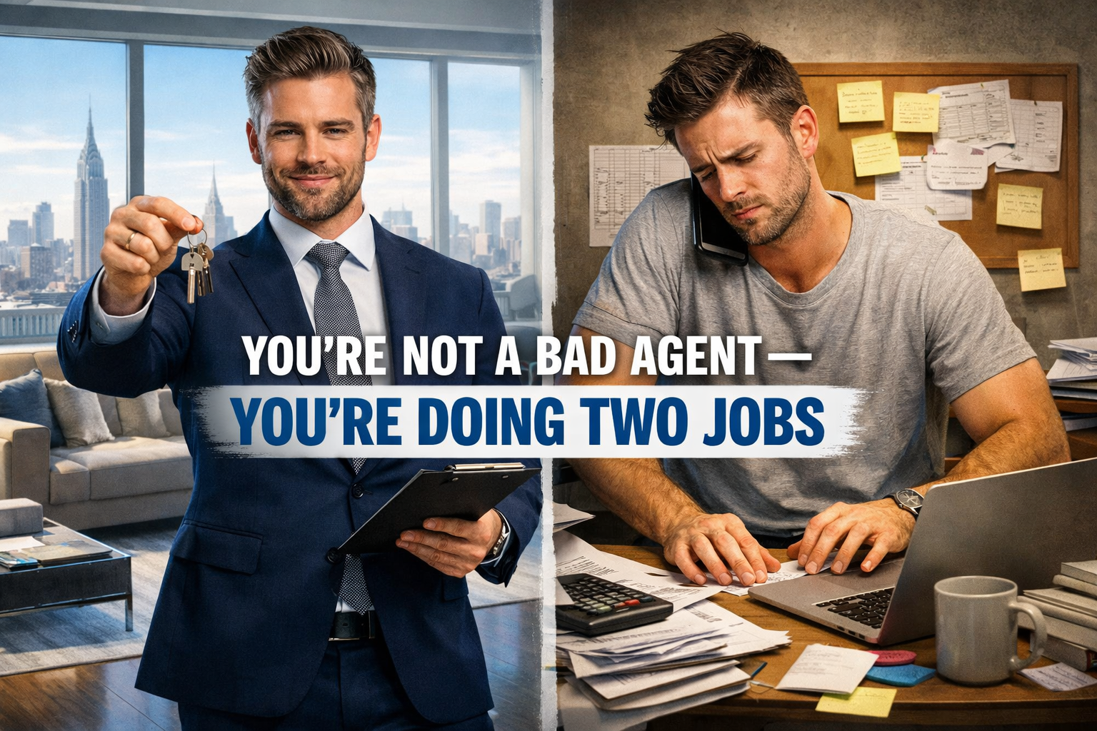 You're Not a Bad Agent — You're Doing Two Jobs