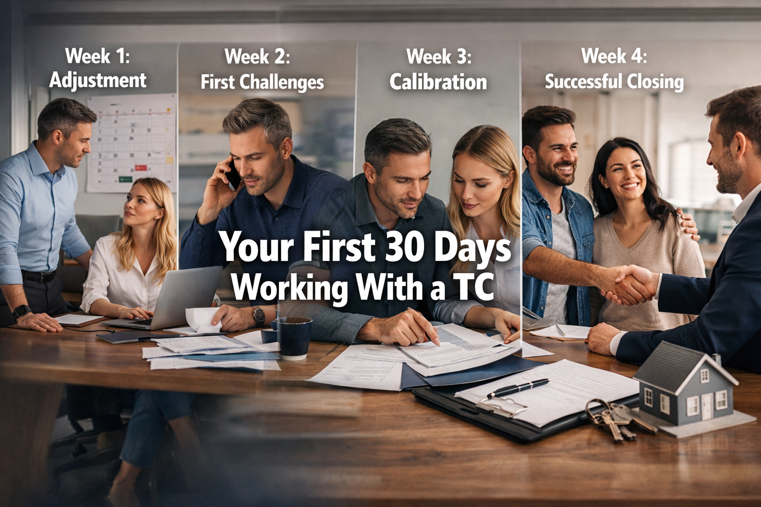 What to Expect Your First 30 Days Working With a TC