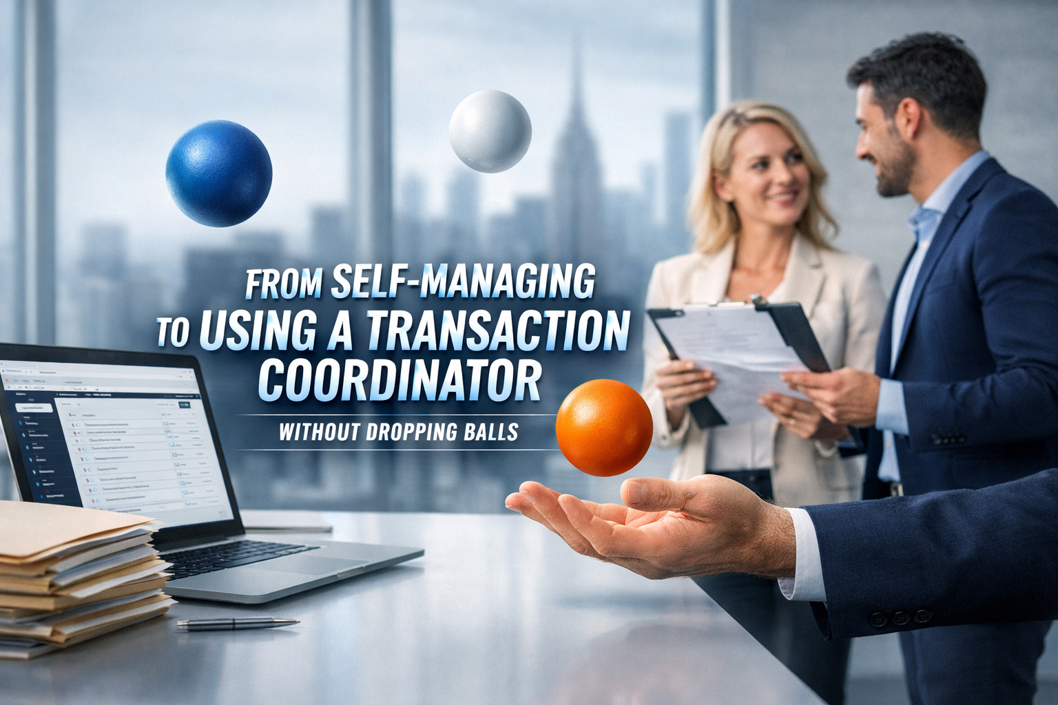 How to Transition From Self-Managing to Using a TC Without Dropping Balls