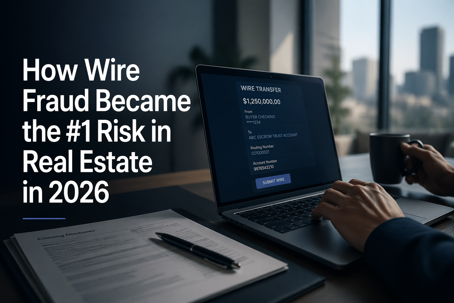 How Wire Fraud Became the #1 Risk in Real Estate (and What To Do About It)