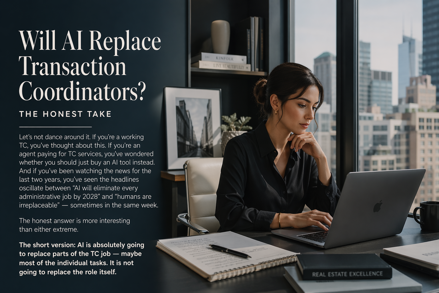 Will AI Replace Transaction Coordinators? The Honest Take