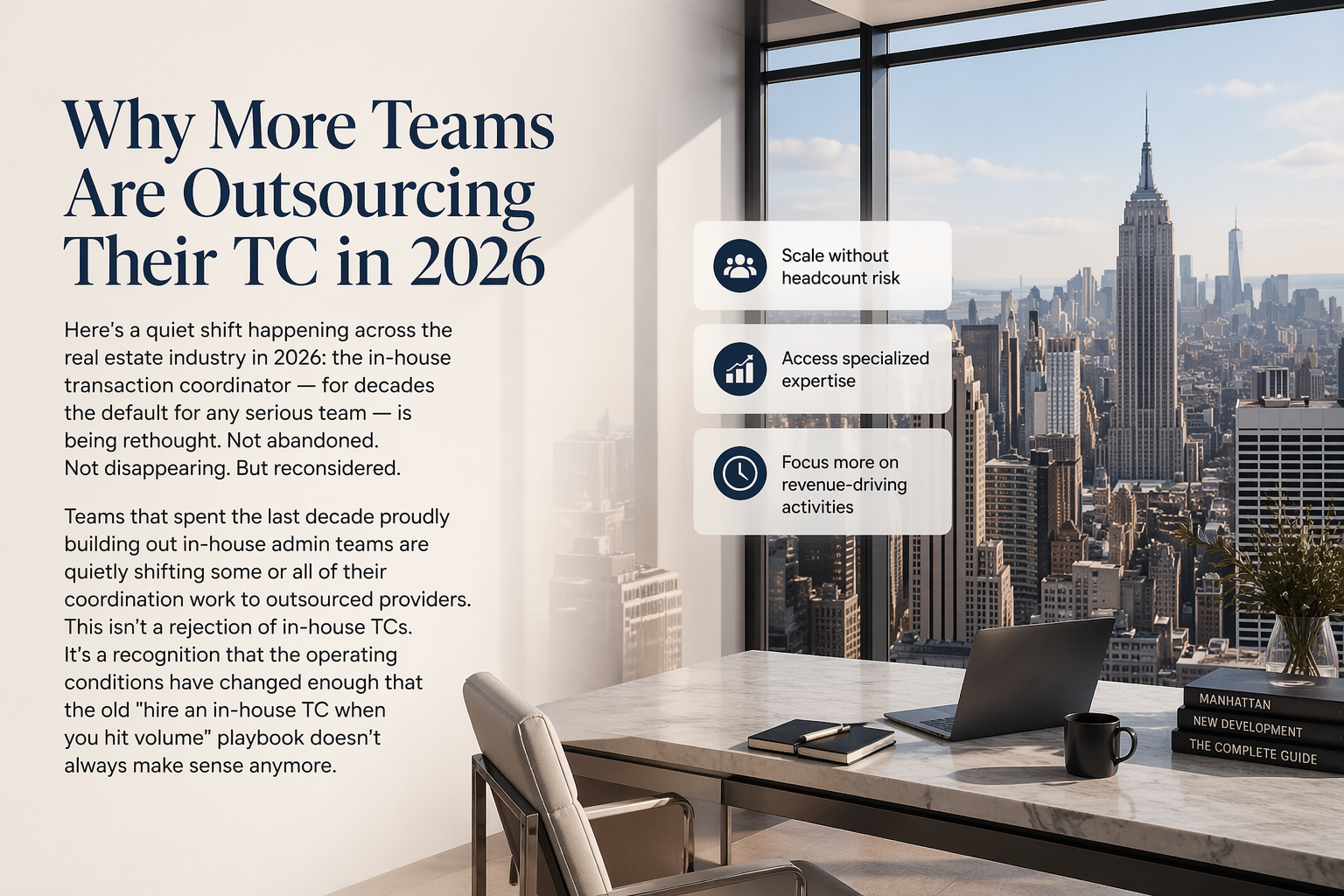 Why More Teams Are Outsourcing Their TC in 2026