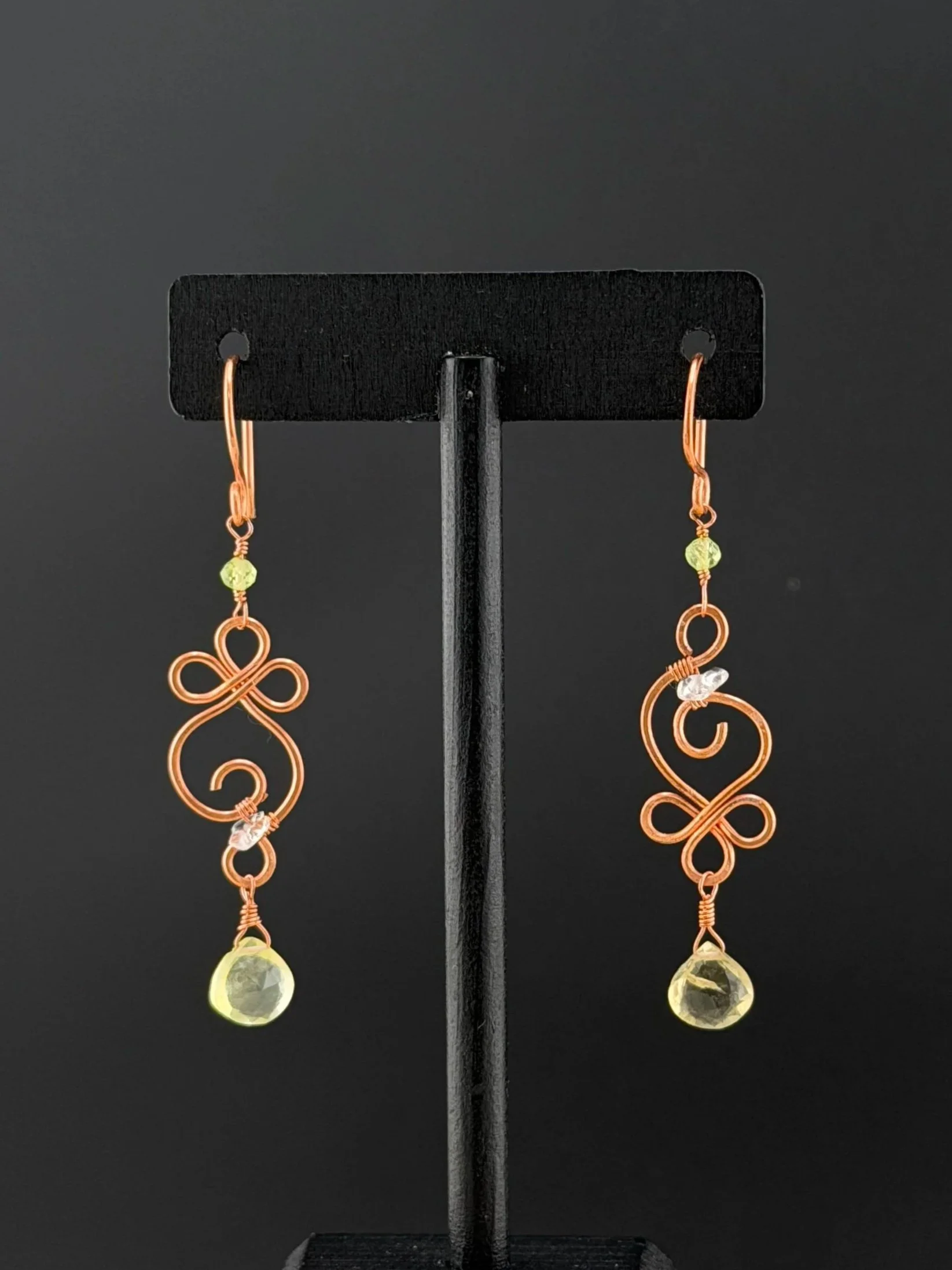 Lemon Quartz Stealie Spirals