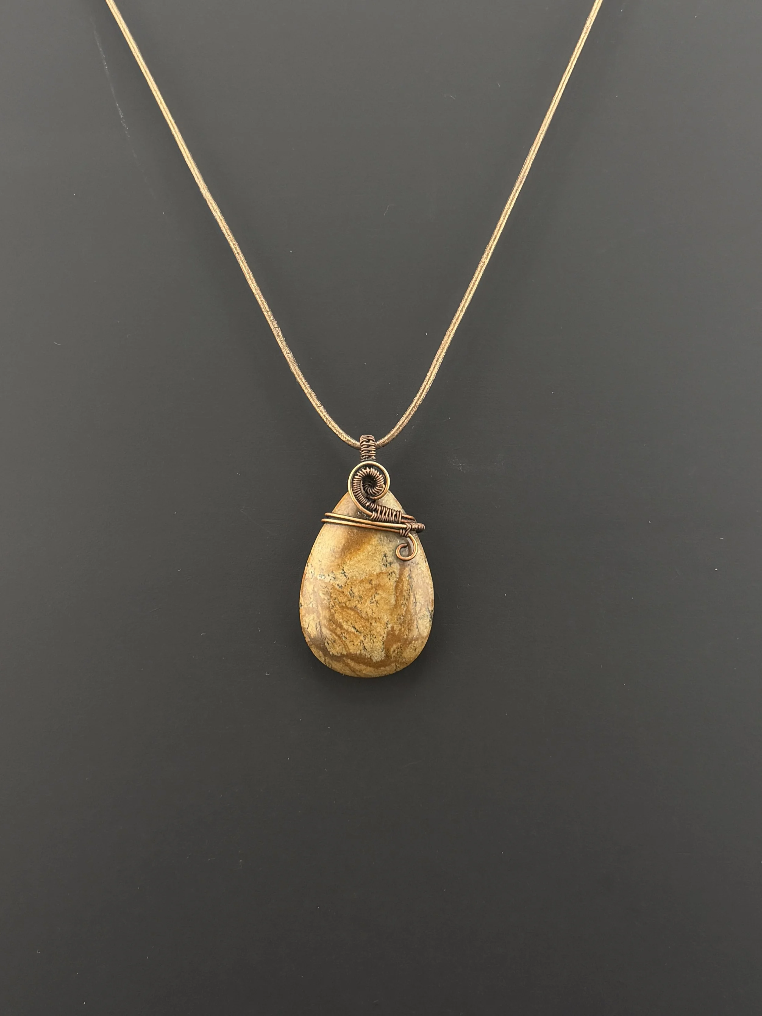 Jasper Copper Necklace