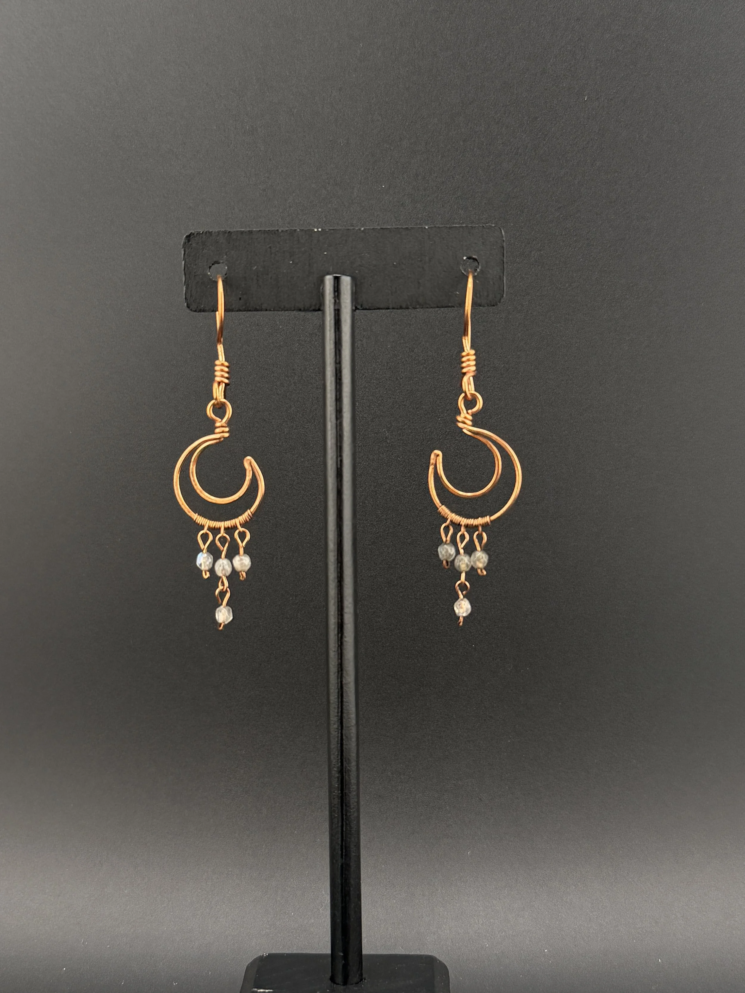 Moon Crystal Earrings