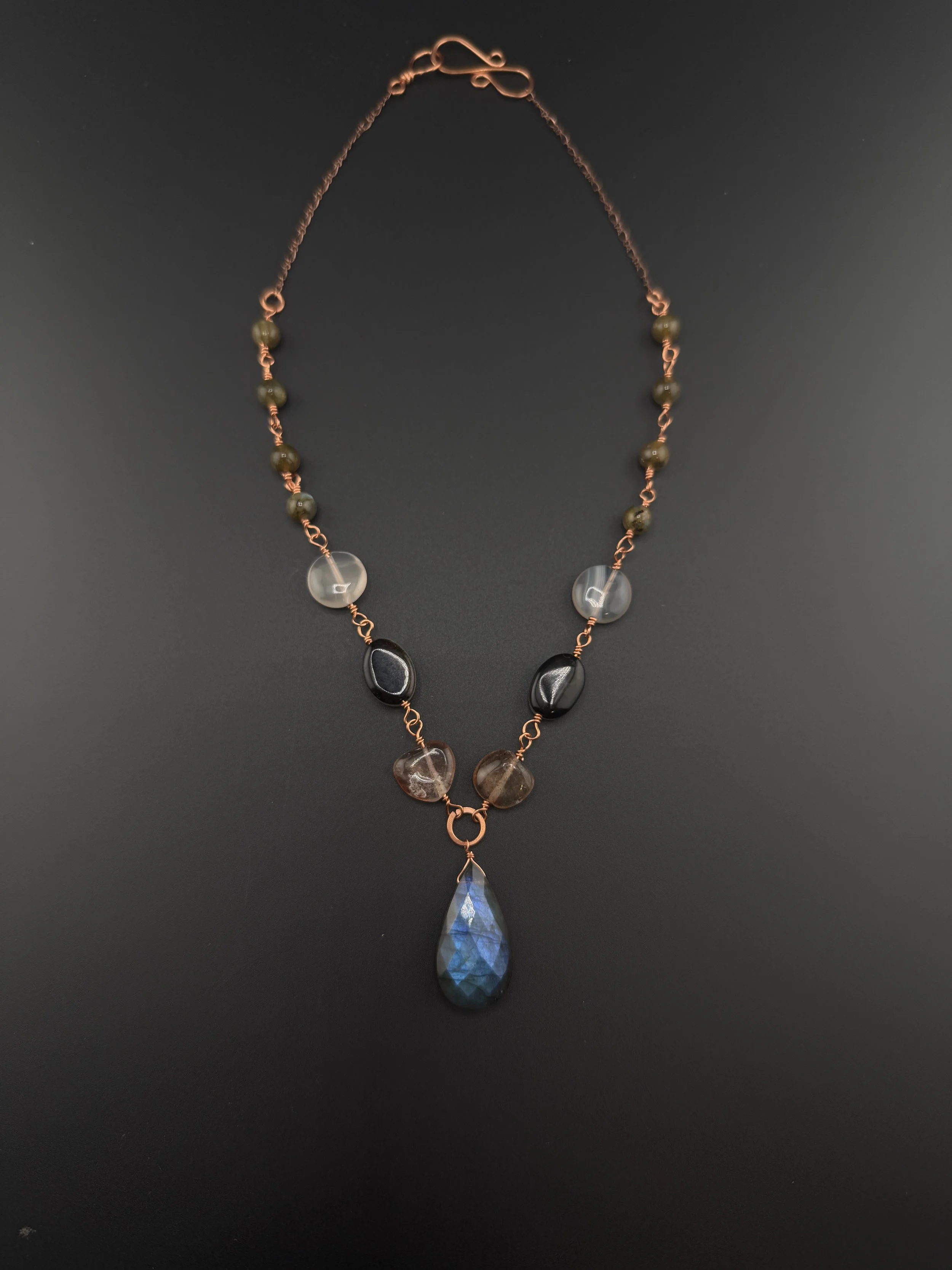 Labradorite & Mixed Gemstone Necklace