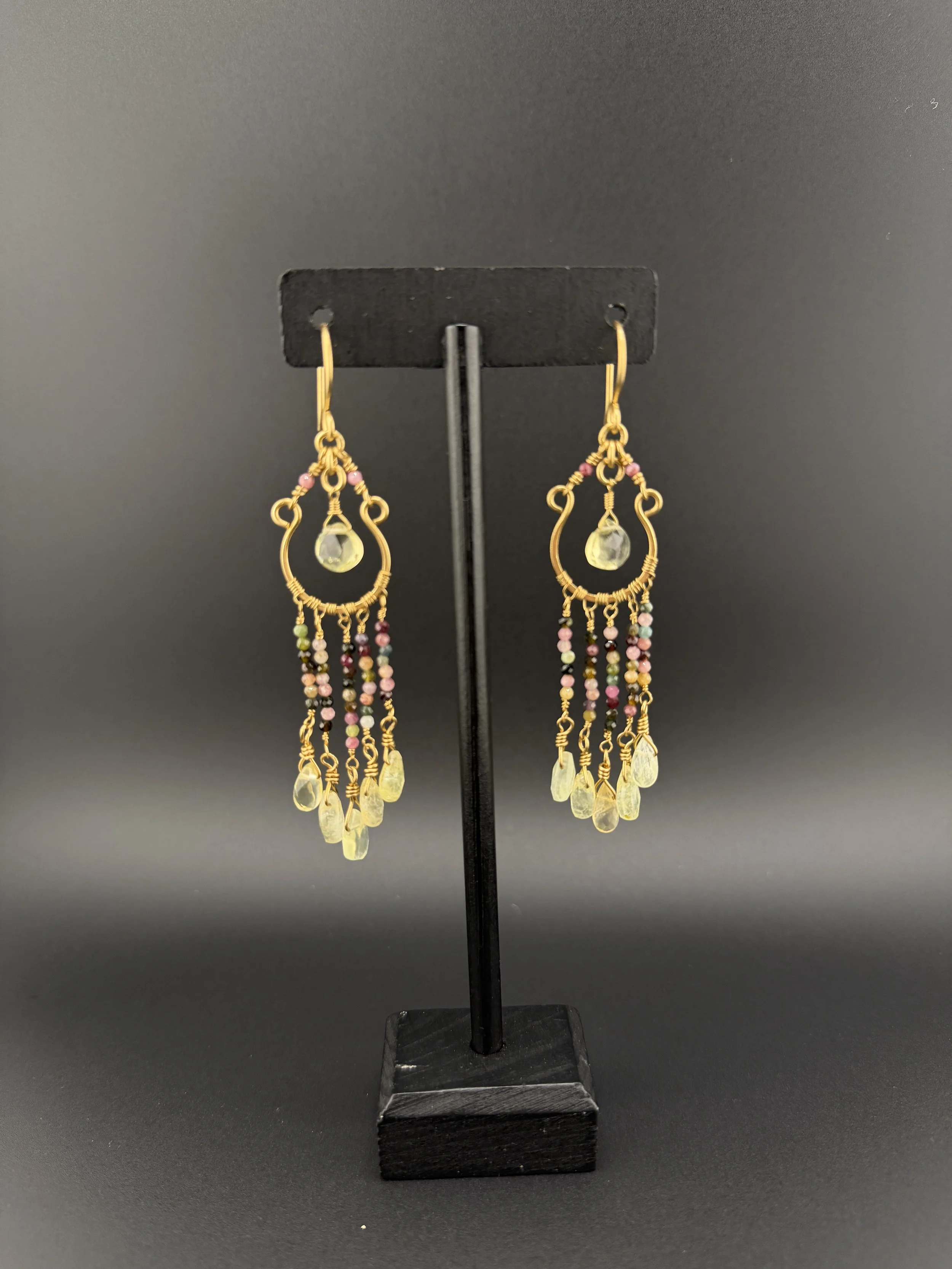 Multicolor Chandelier Drops