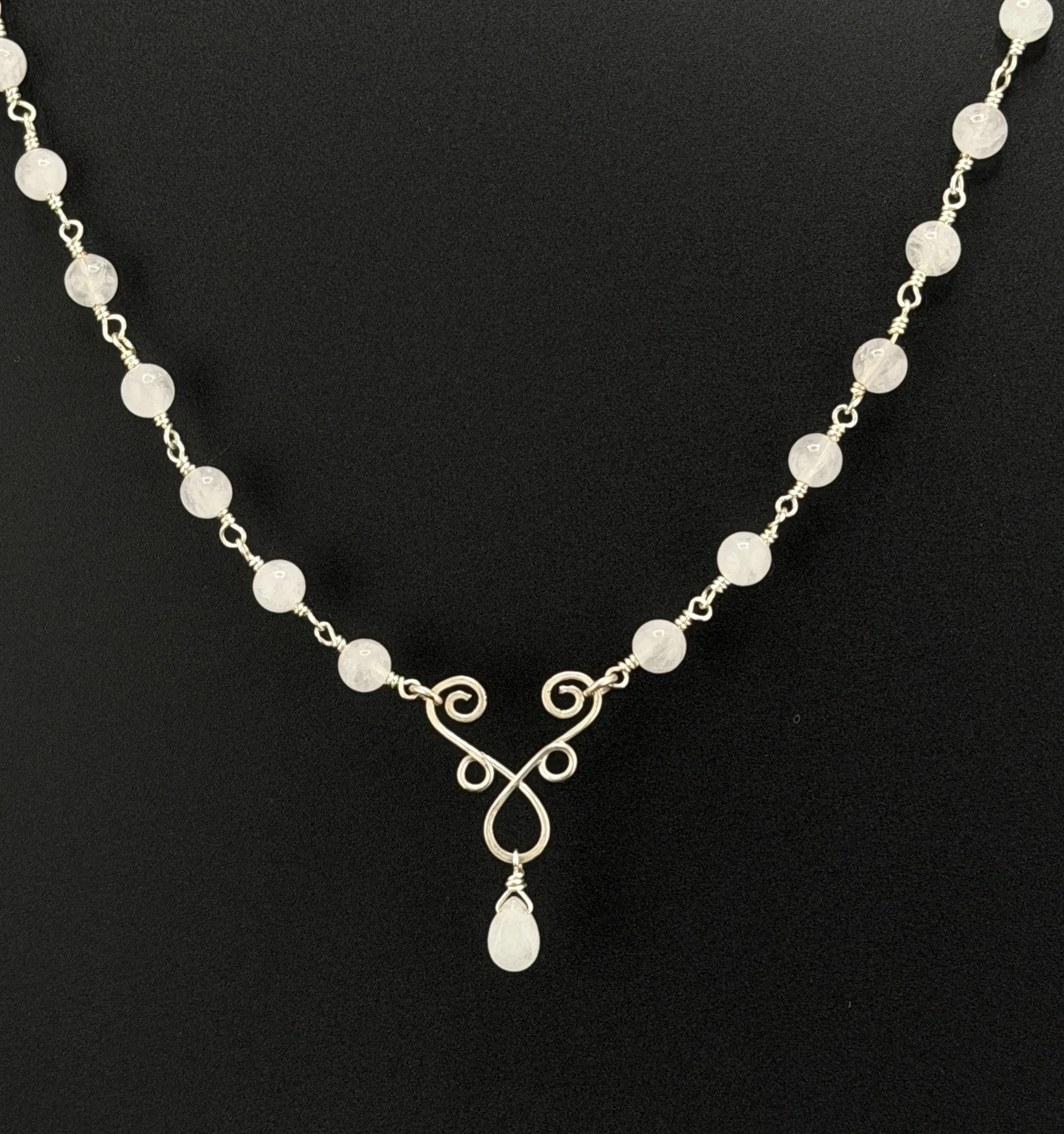 Quartz Dangle Necklace