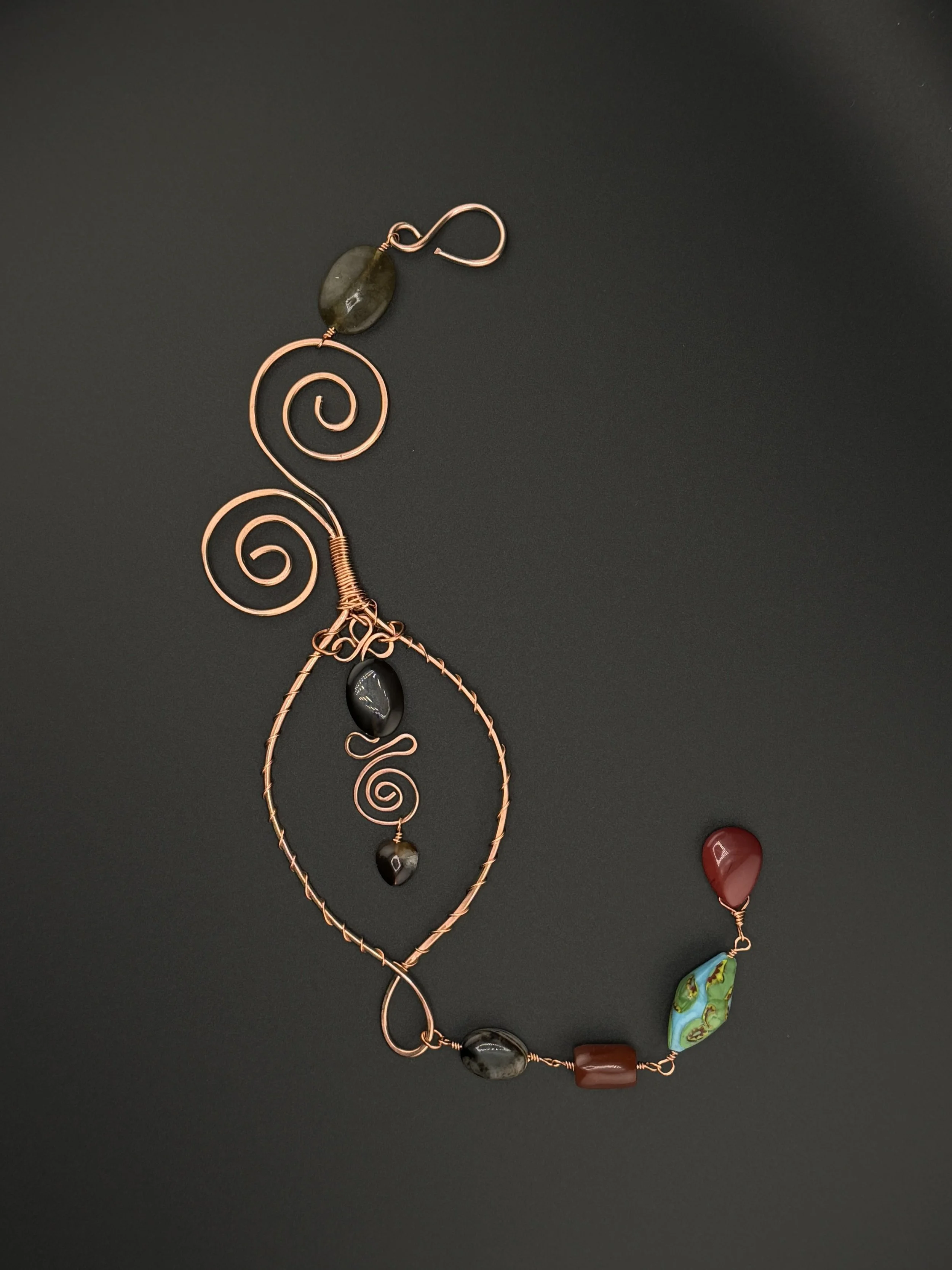 Earthy Copper Suncatcher