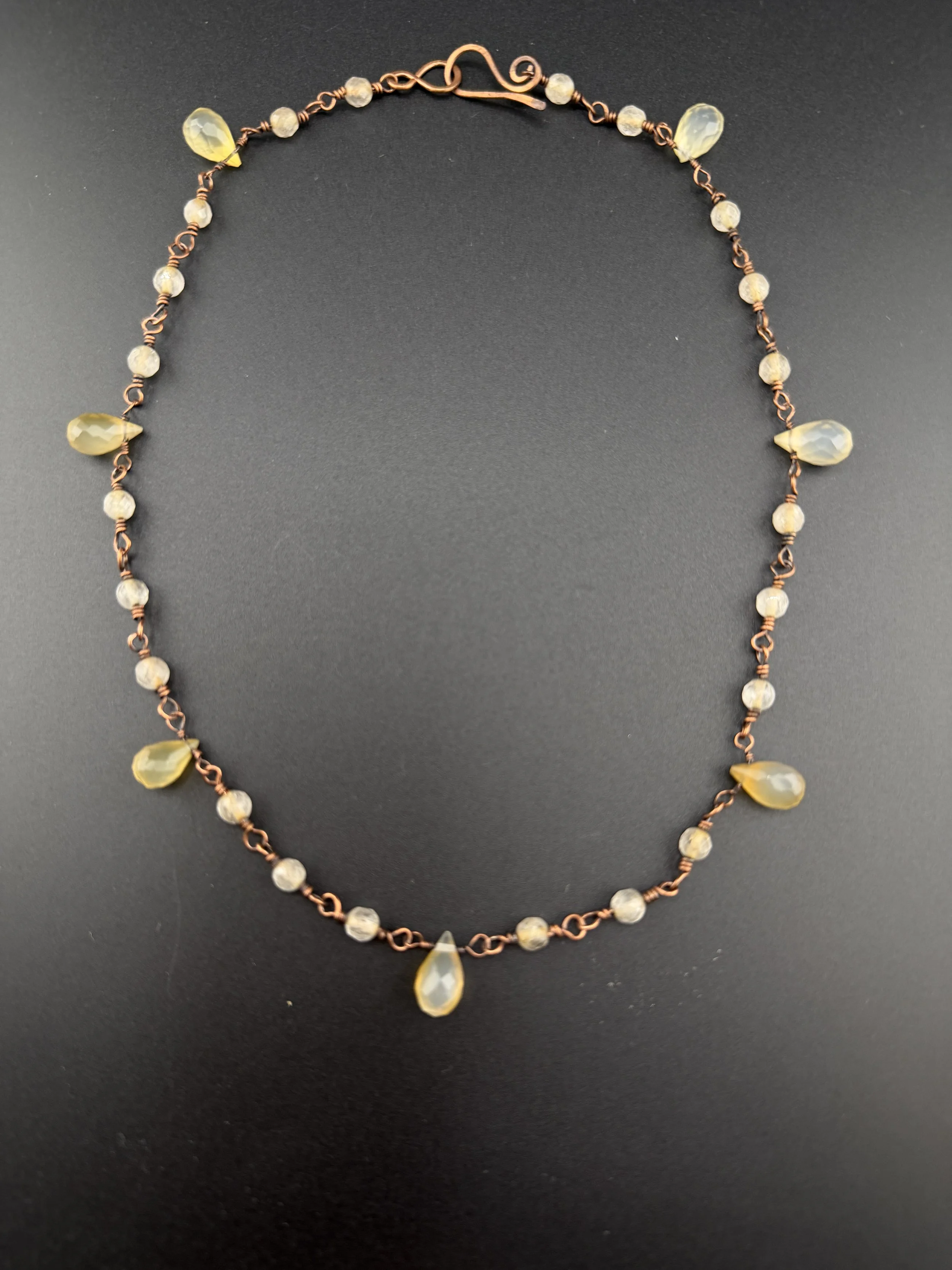 Lemon Opal Necklace