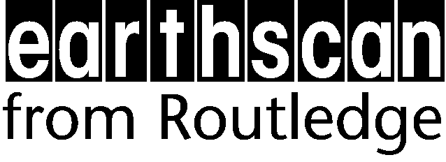 Text that reads 'earththiscd from Routledge' in black and white letters.