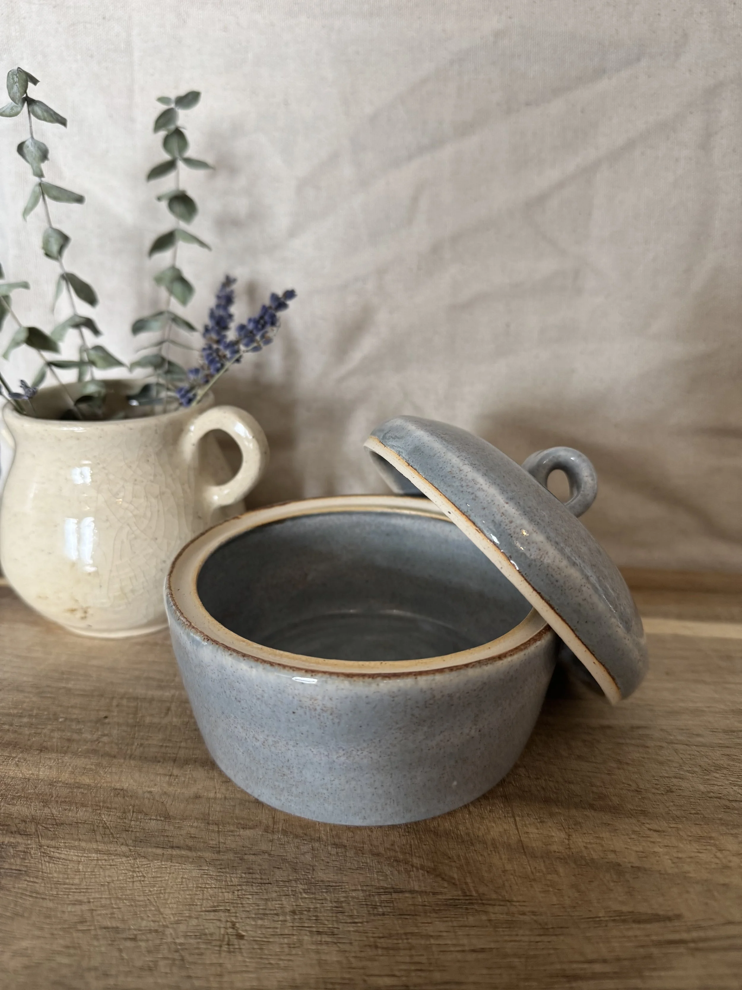 Handcrafted Ceramic Salt Cellar