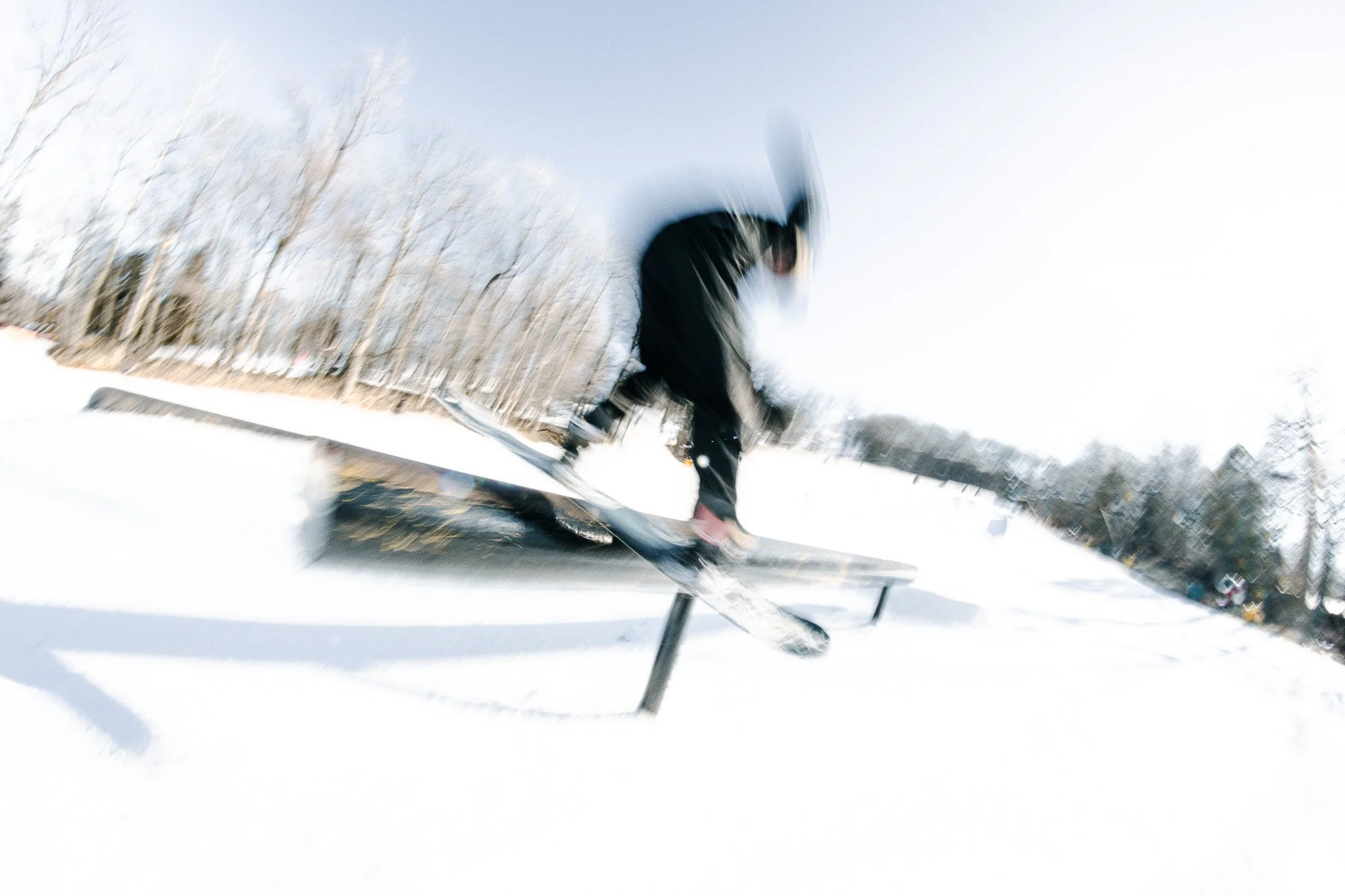 Snowboarding and friends