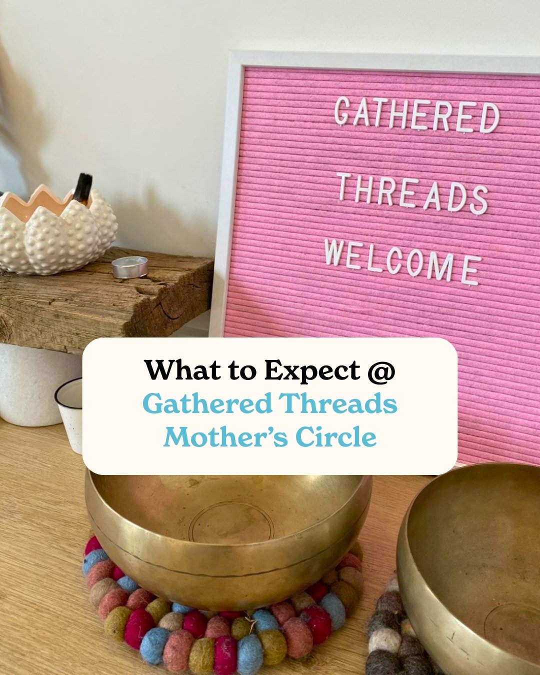 A small room.
A soft evening.
A lot less alone than you thought

Gathered Threads Mother&rsquo;s Circle
📅 5 July

Comment LINK for the registration link 💌