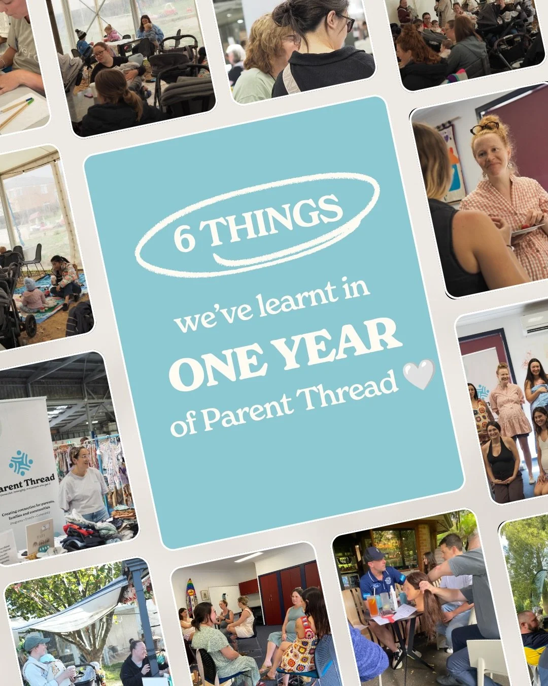 One year. Six little lessons. And so many moments we&rsquo;re grateful for. 🤍

We&rsquo;ve learnt that sometimes the smallest moments can mean the most.

A coffee can turn into a friendship.
A quick conversation can make someone&rsquo;s day.
A playd