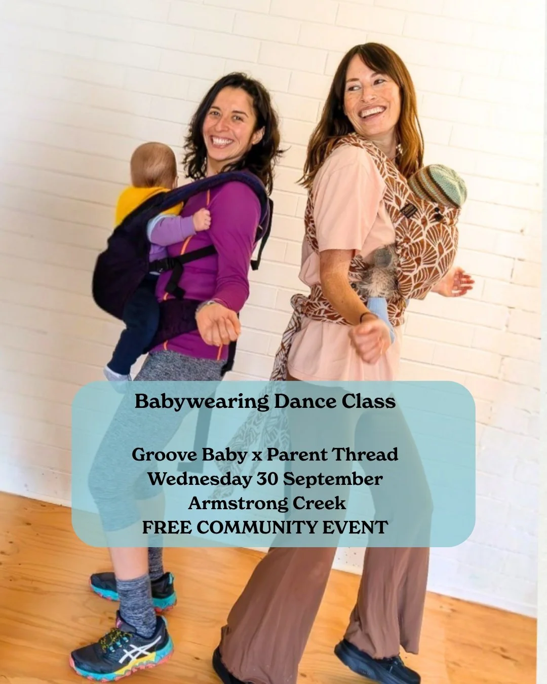 We love a good collab 💃

One of our favourite things at Parent Thread is teaming up with local people and businesses to create fun, free opportunities for parents to get out, try something new and connect with others.

So we&rsquo;re very excited to