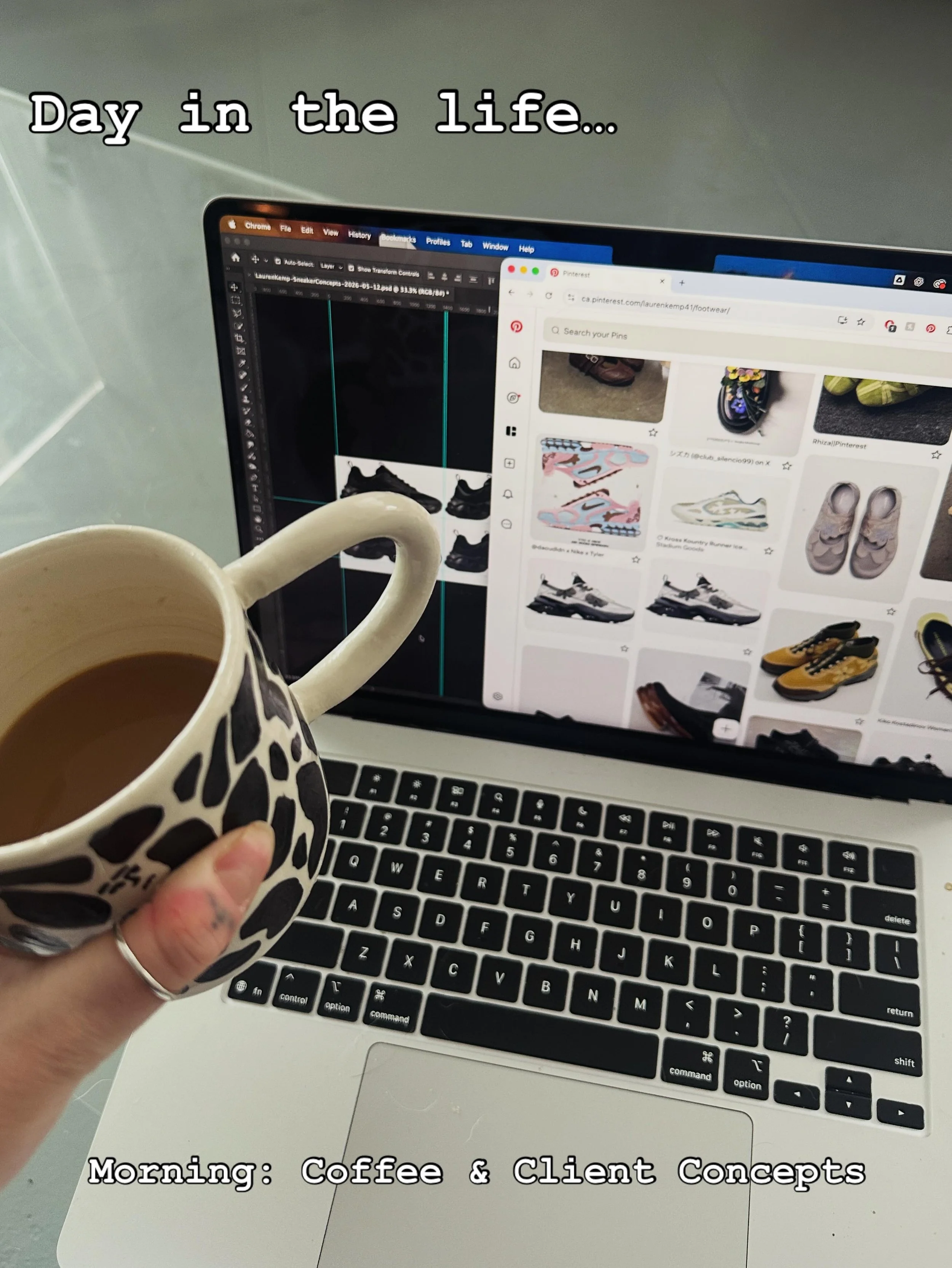 A little #dayinthelifeof a freelance designer &amp; developer 

#freelancedesigner #productdesigner #creativeprocess #behindthescenes