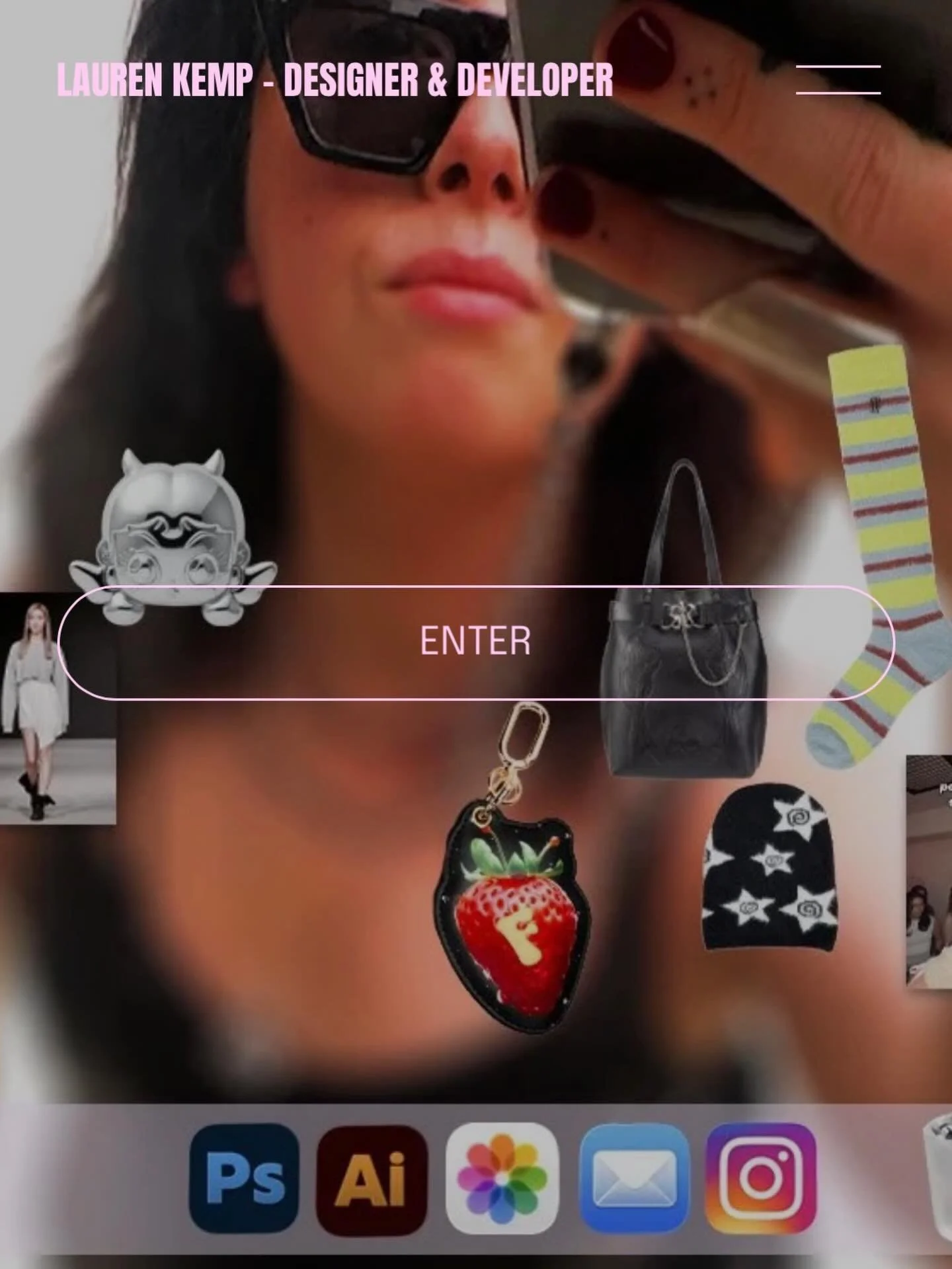 #portfolio sneak peak 👀

#freelancer #portfoliodesign #desktopsetup #accessoriesdesigner