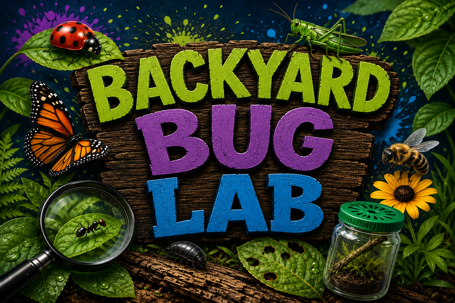 Backyard Bug Lab Week